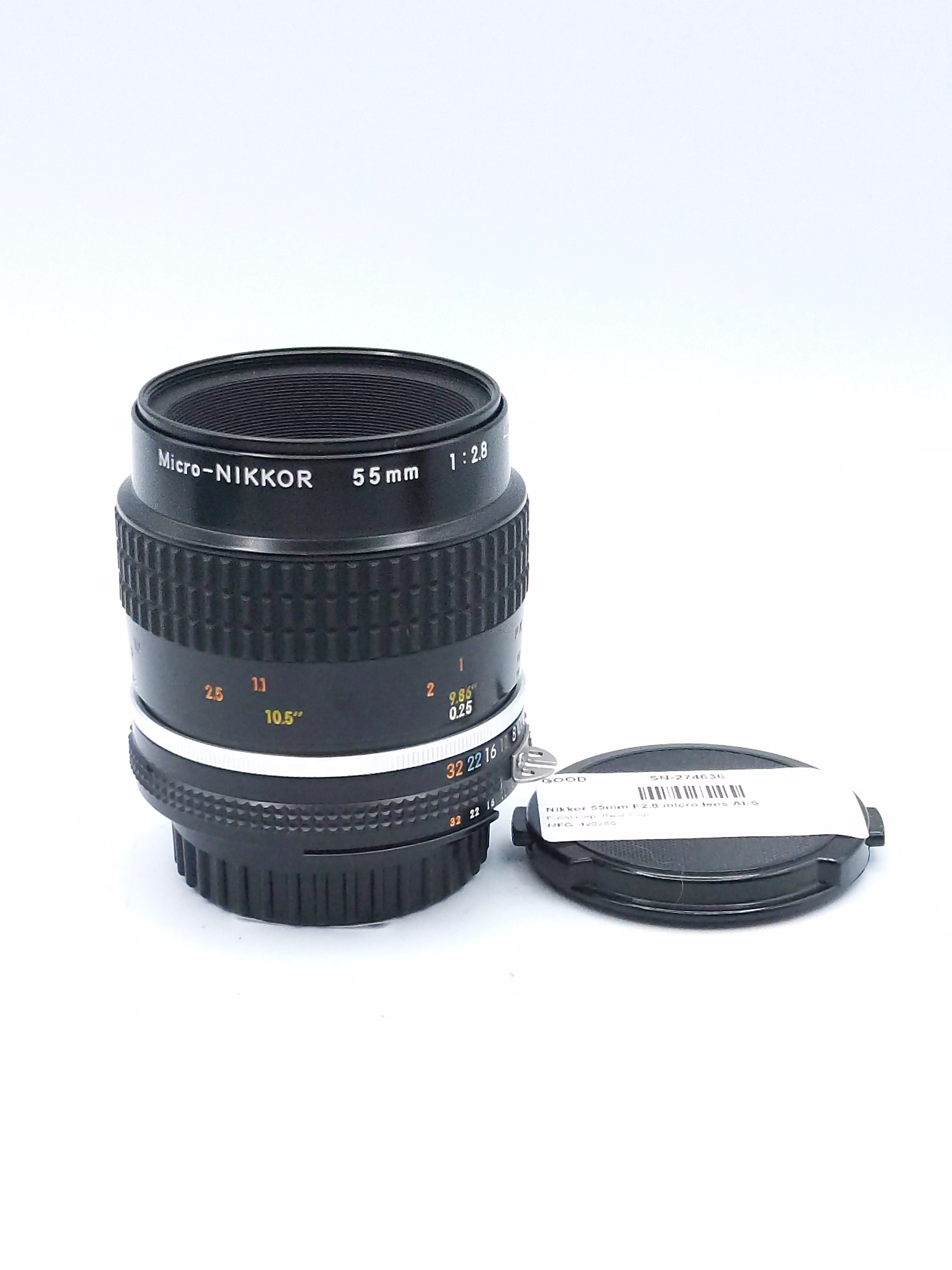Nikkor 55mm F2.8 micro lens AI-S