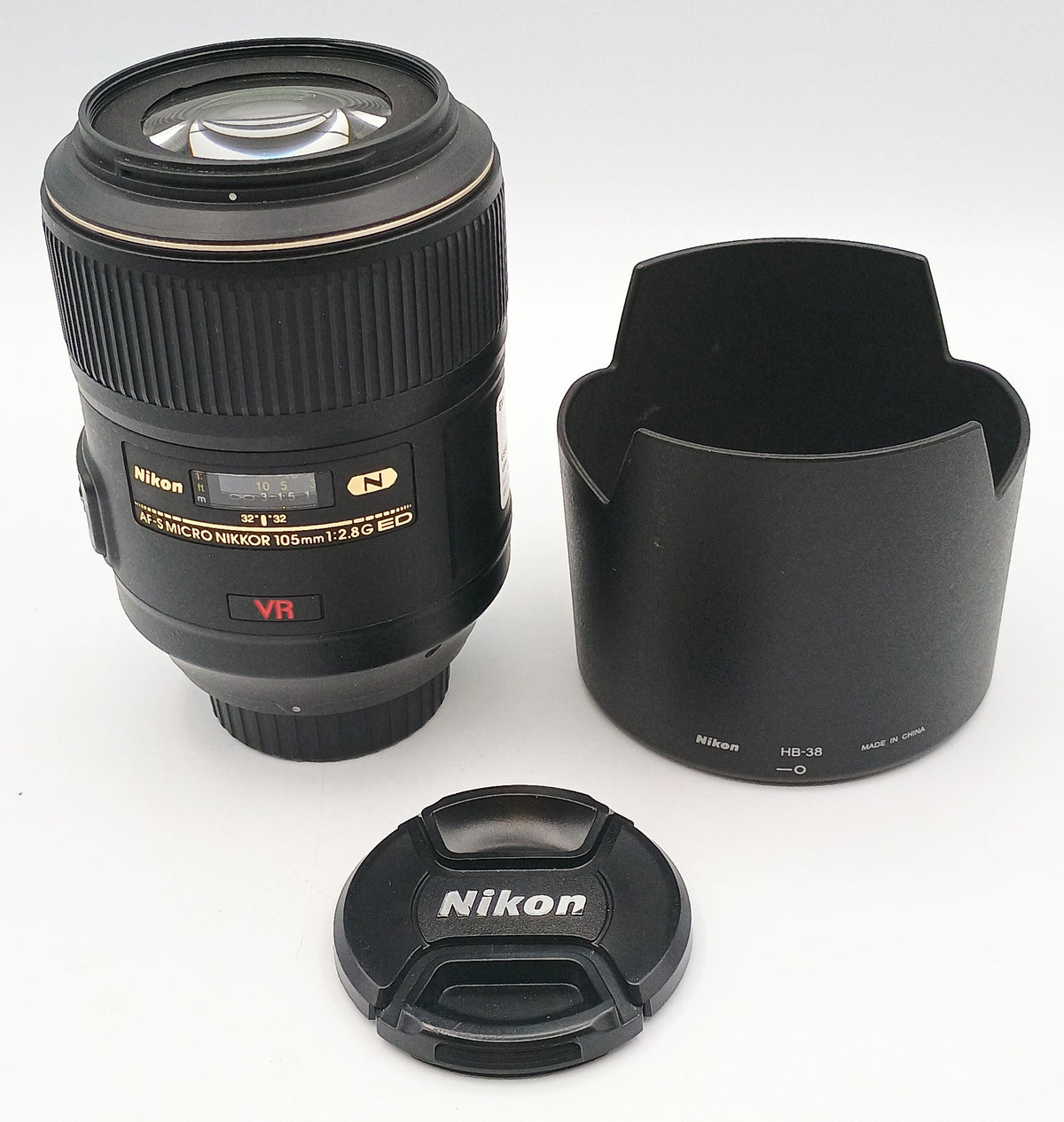 USED Nikon 105mm f2.8 G ED AF-S VR Micro Lens