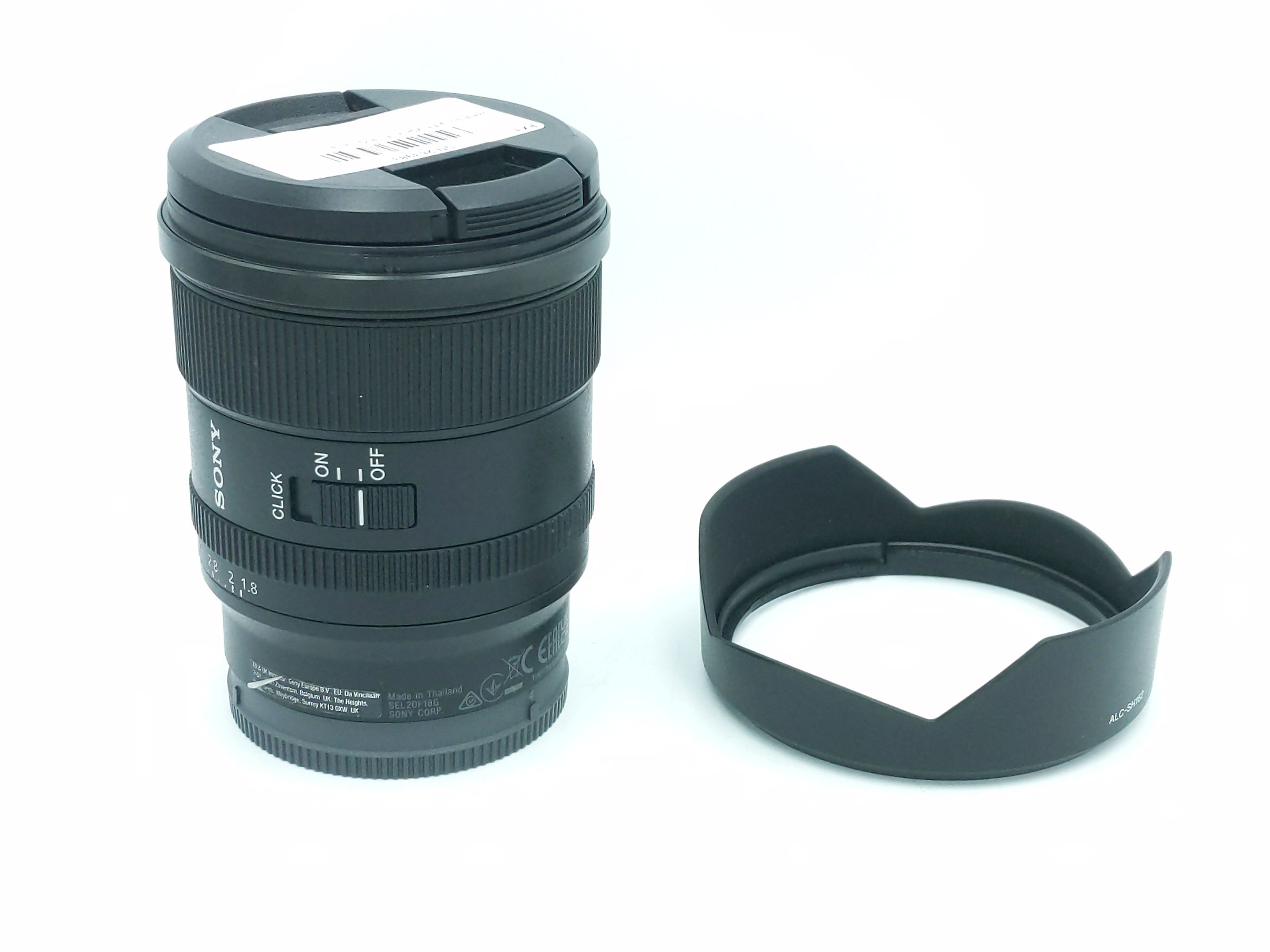 Used Sony FE 20mm f/1.8 G Lens