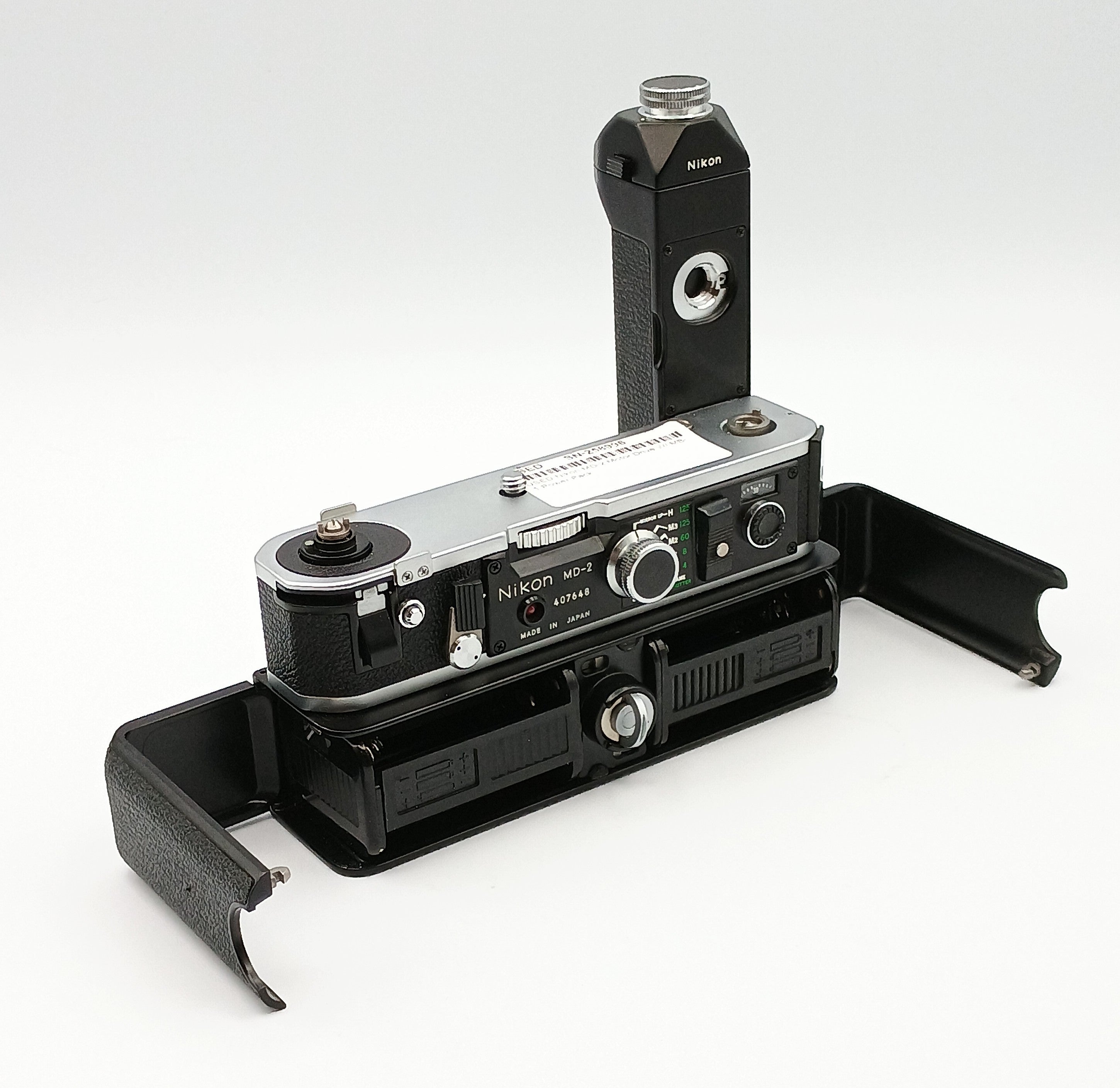 USED Nikon MD-2 Motor Drive W/ MB-1 Power Pack