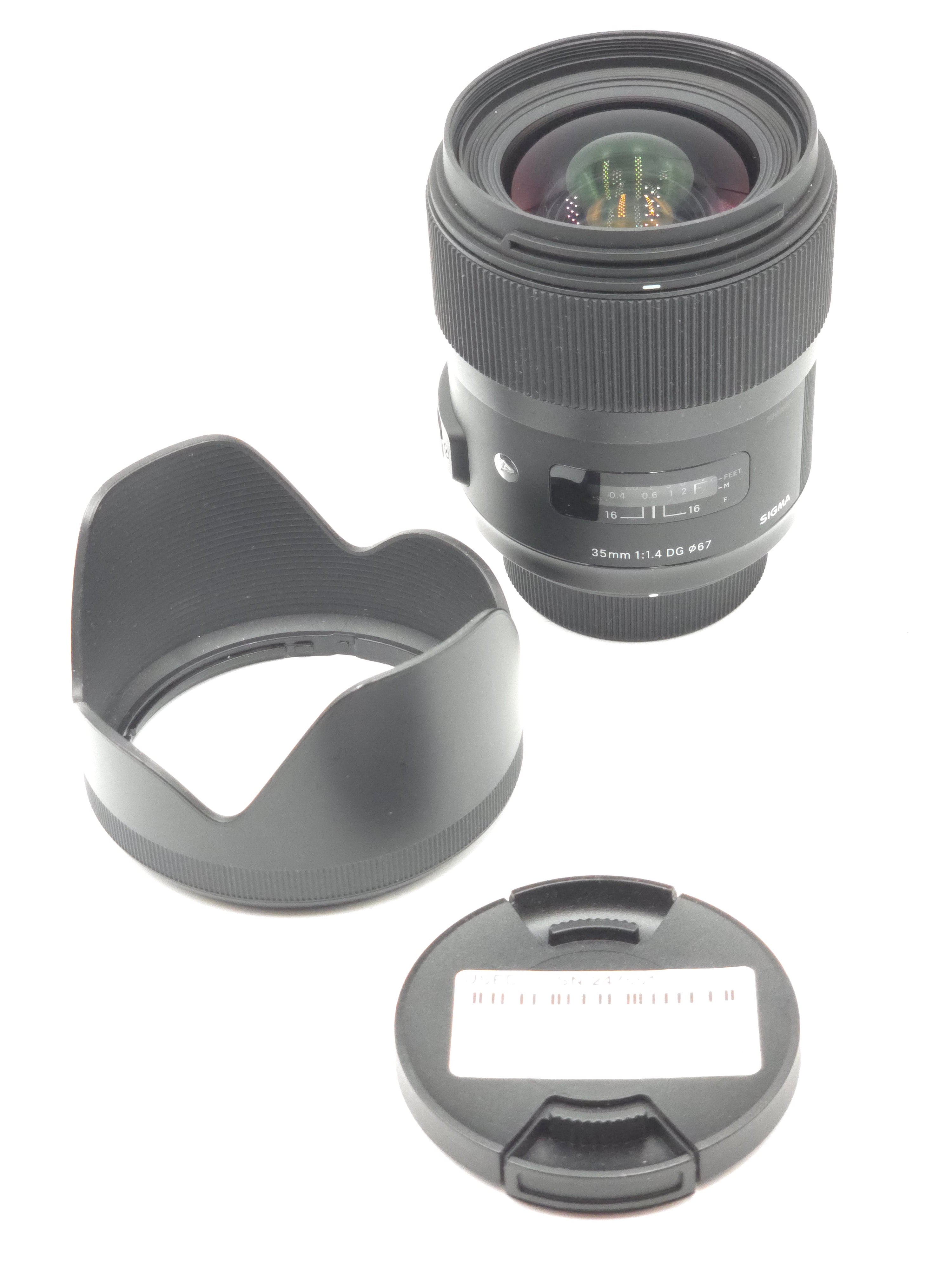 USED Sigma 35mm F1.4 DG HSM Art for Nikon