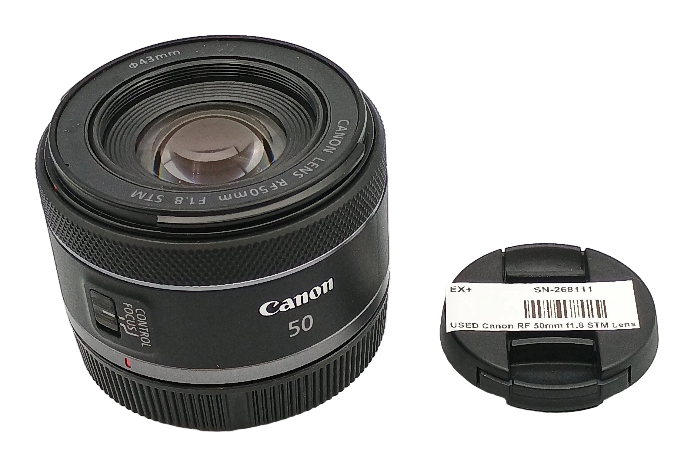 USED Canon RF 50mm f1.8 STM Lens