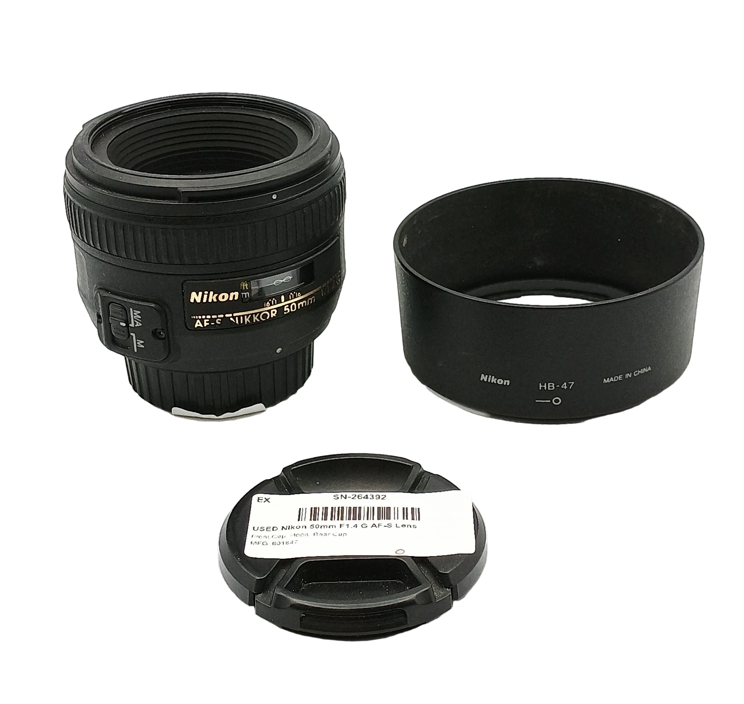 USED Nikon 50mm F1.4 G AF-S Lens