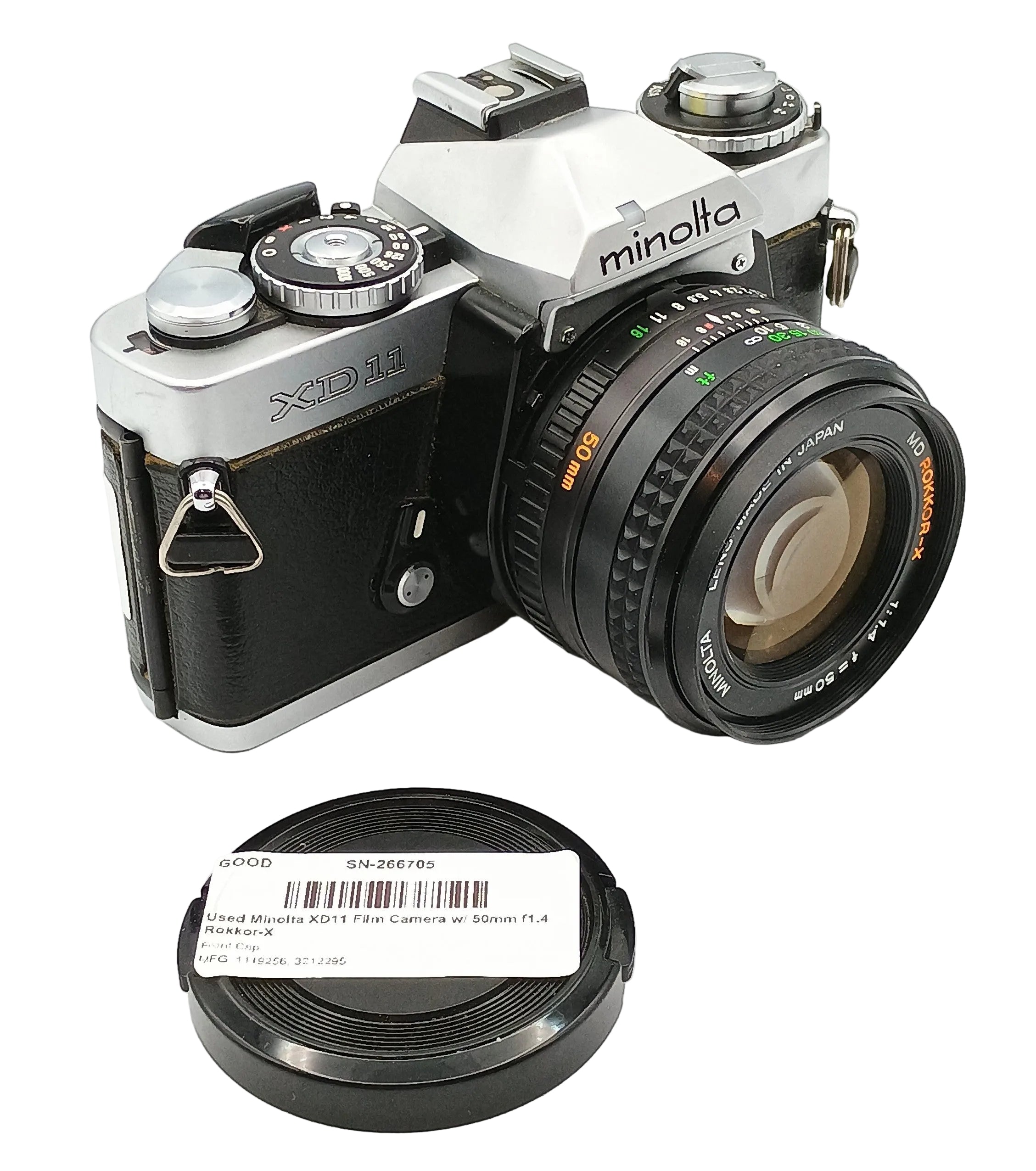 Used Minolta XD11 Film Camera w/ 50mm f1.4 Rokkor-X