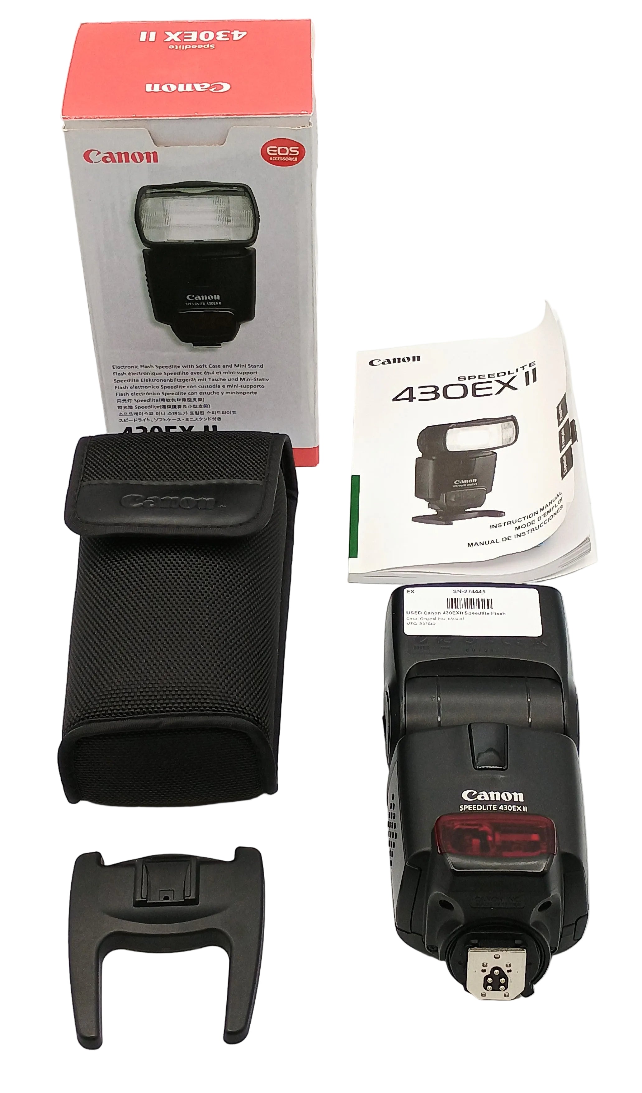 USED Canon 430EXII Speedlite Flash