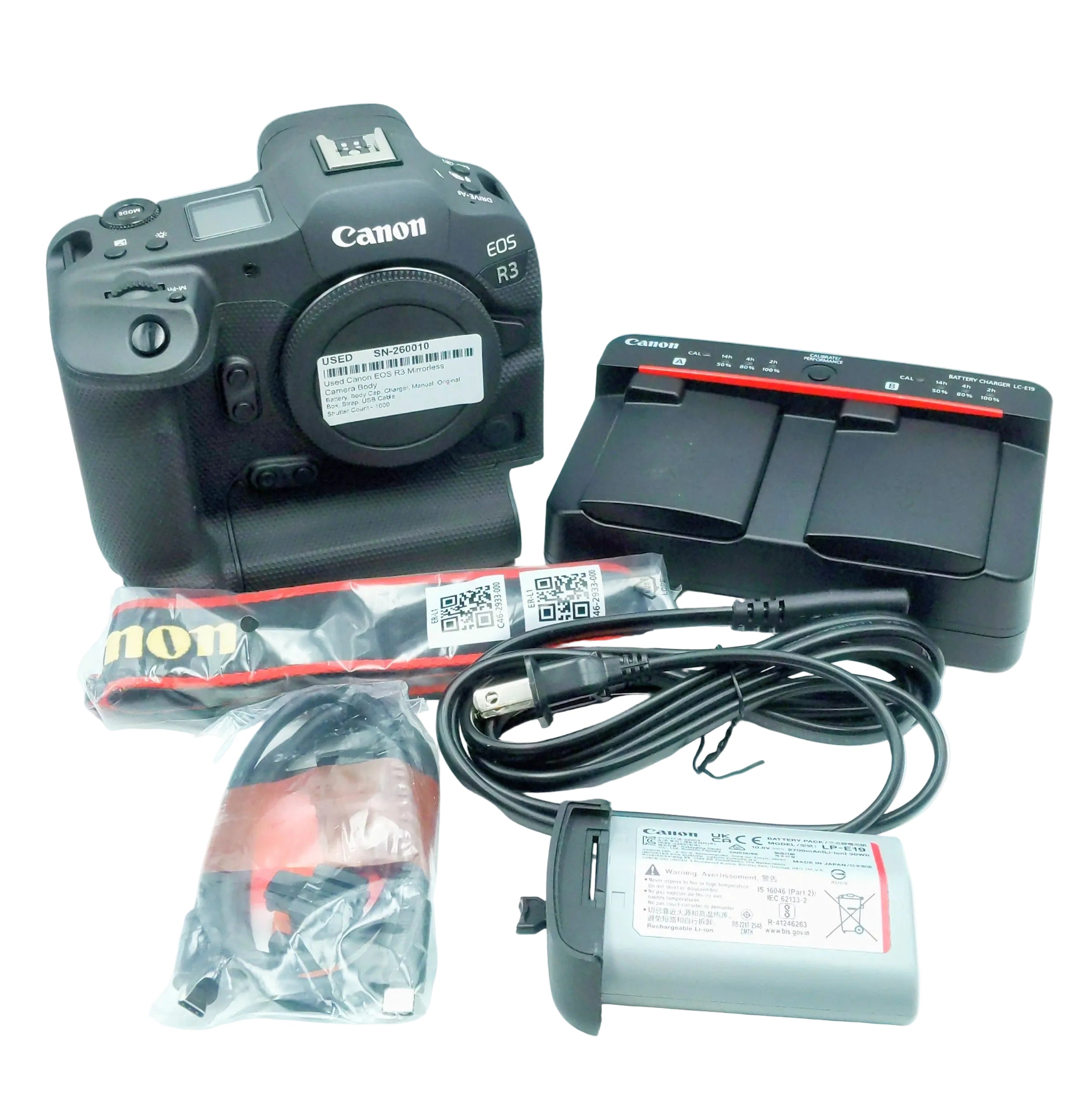 Used Canon EOS R3 Mirrorless Camera Body