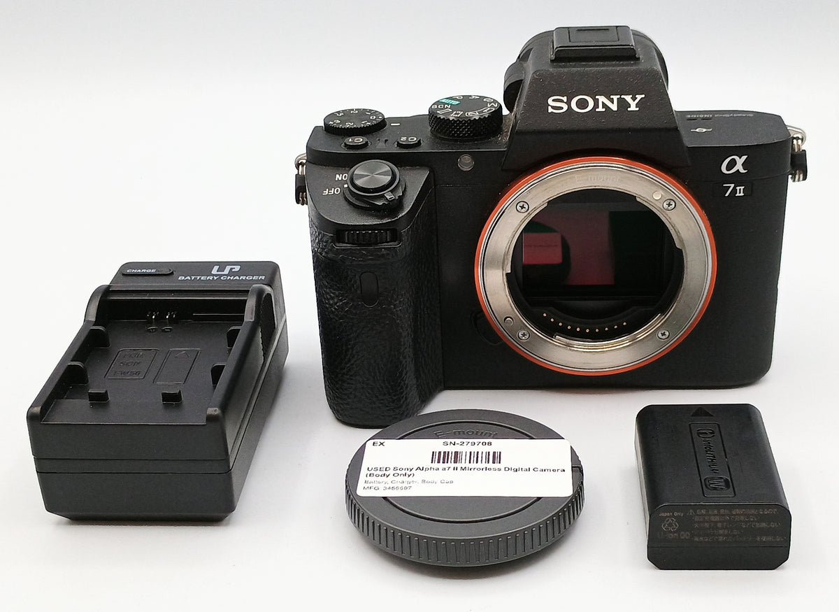 USED Sony Alpha a7 II Mirrorless Digital Camera (Body Only)