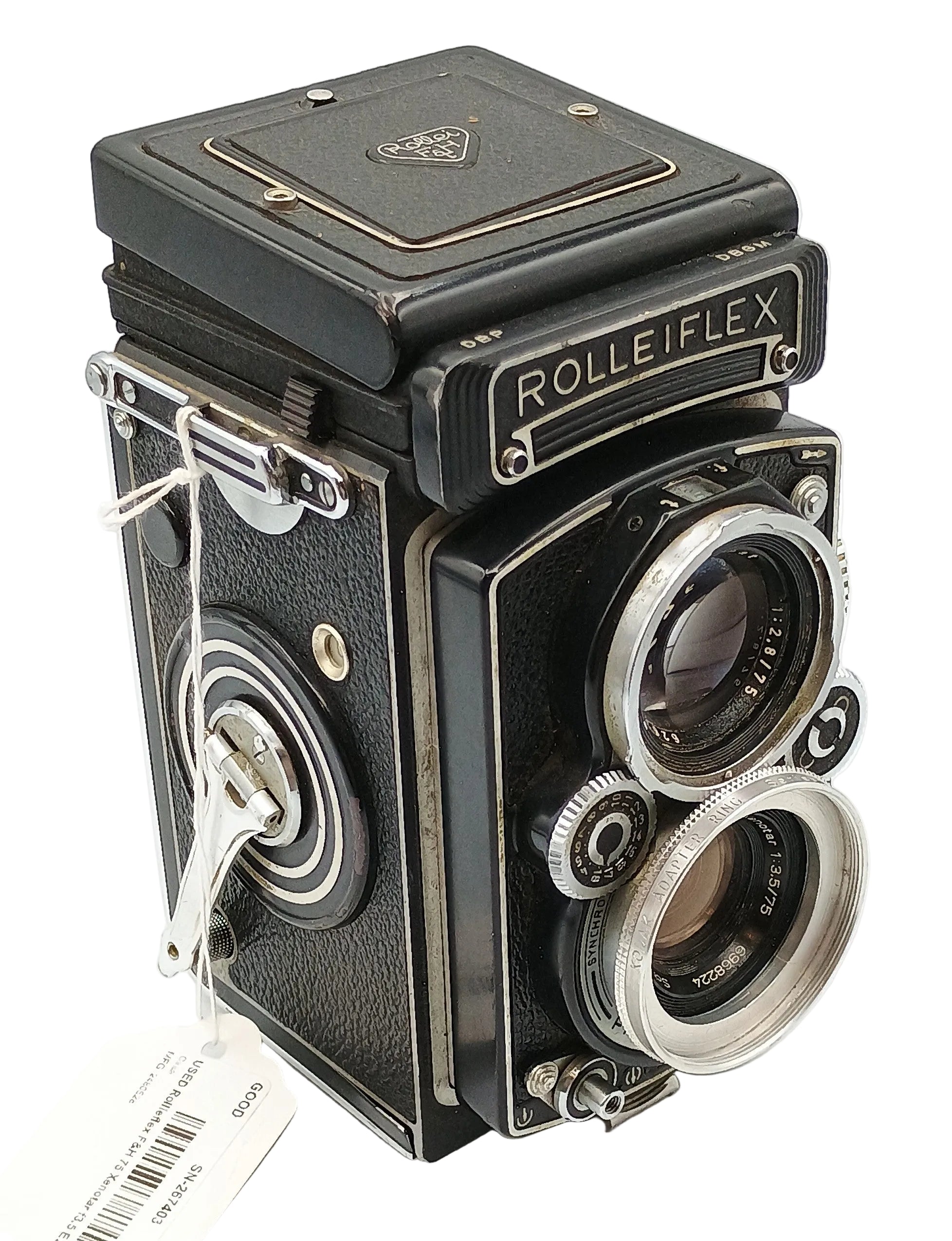 USED Rollieflex F&H 75 Xenotar f3.5 E2