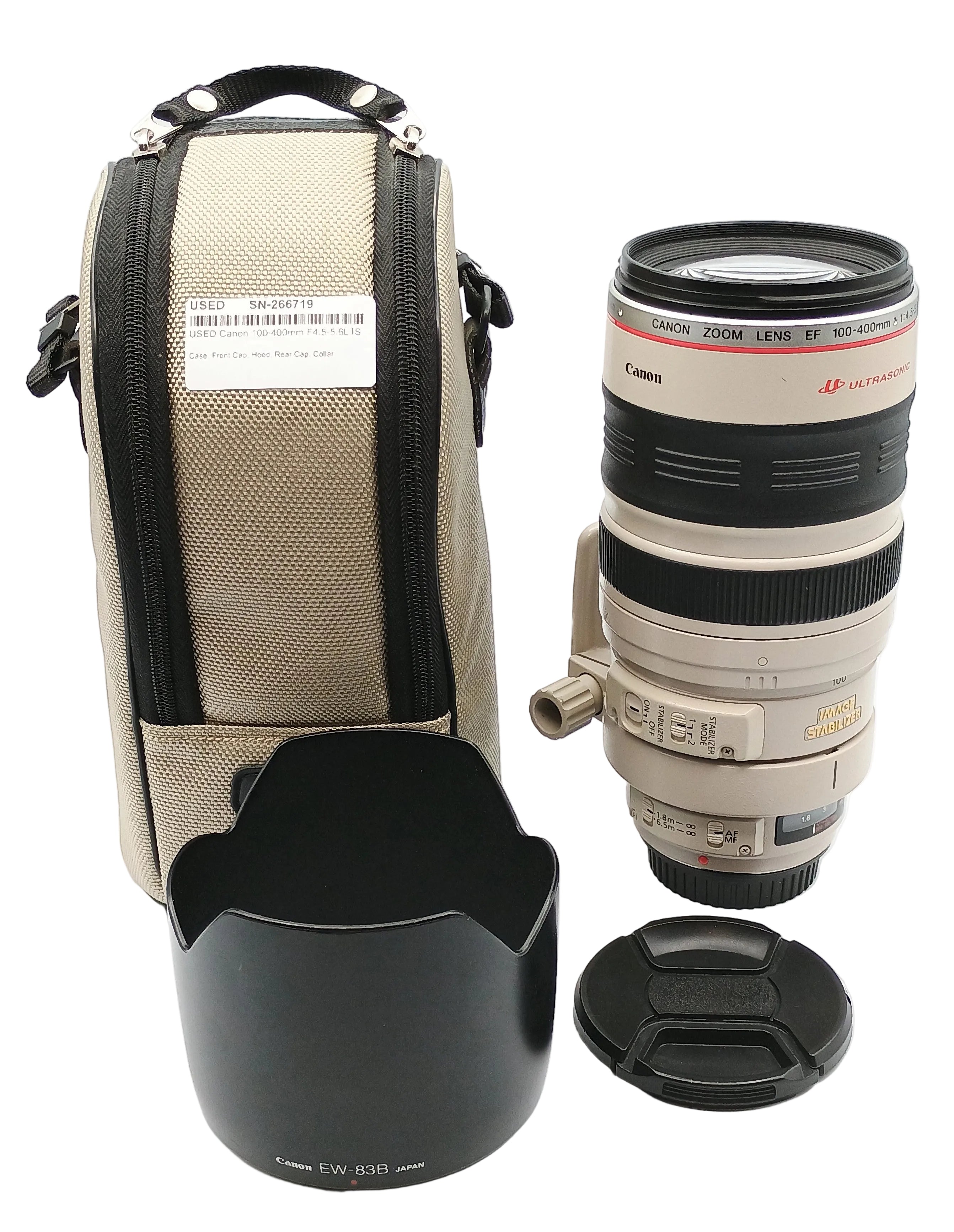 USED Canon 100-400mm F4.5-5.6L IS