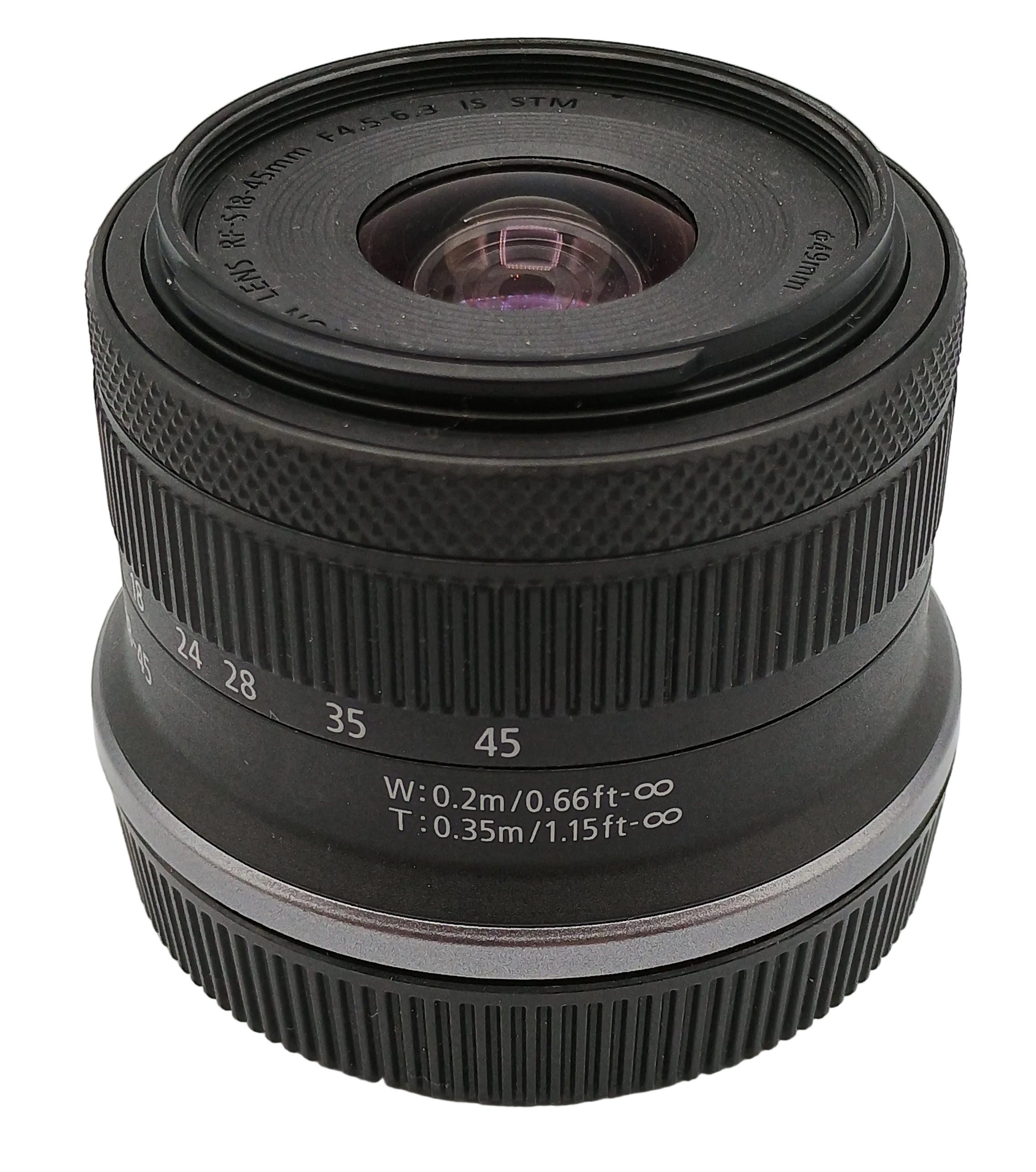 Used Canon RF-S 18-45mm F4.5-6.3 IS STM Lens