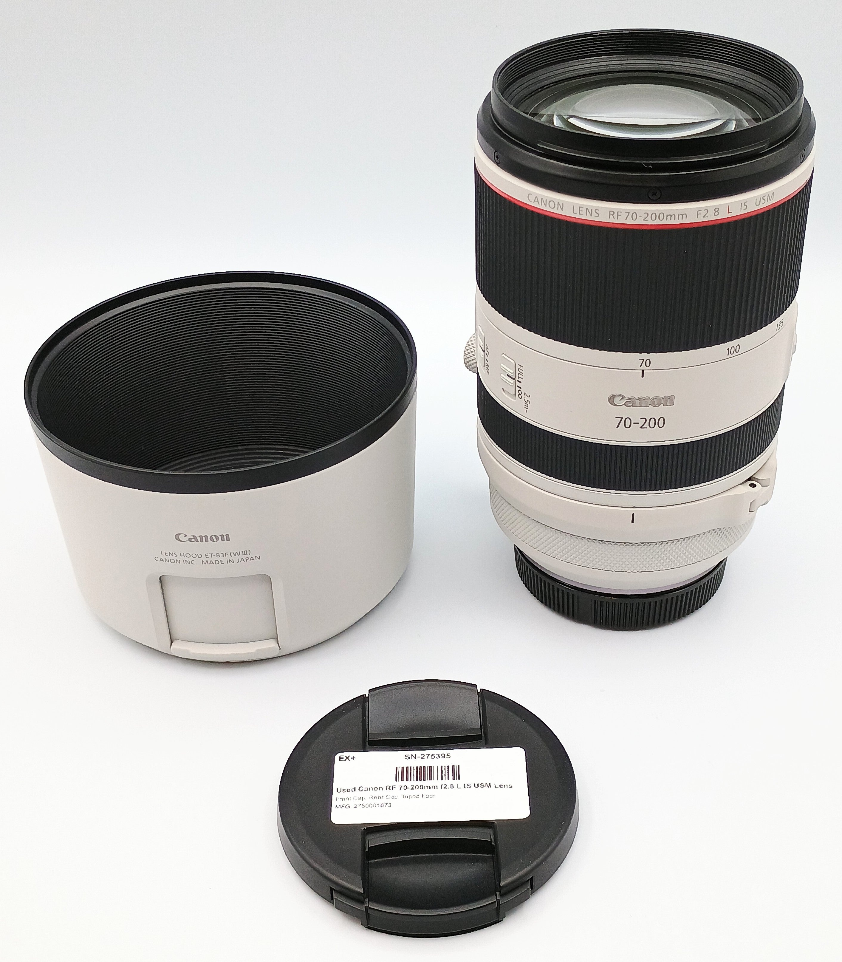 Used Canon RF 70-200mm f2.8 L IS USM Lens