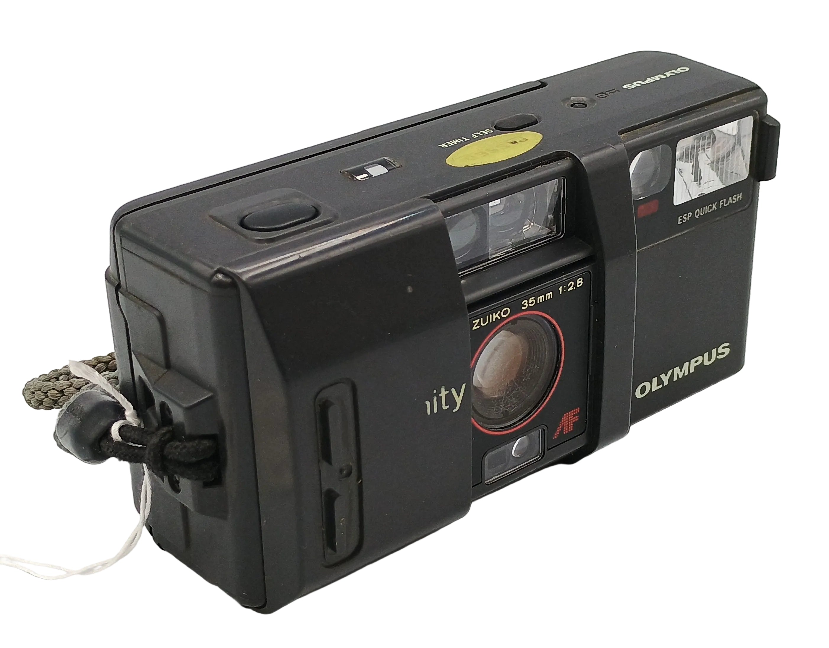 USED Olympus Infinity AF Zuiko 35mm f2.8 ESP Flash Film Camera