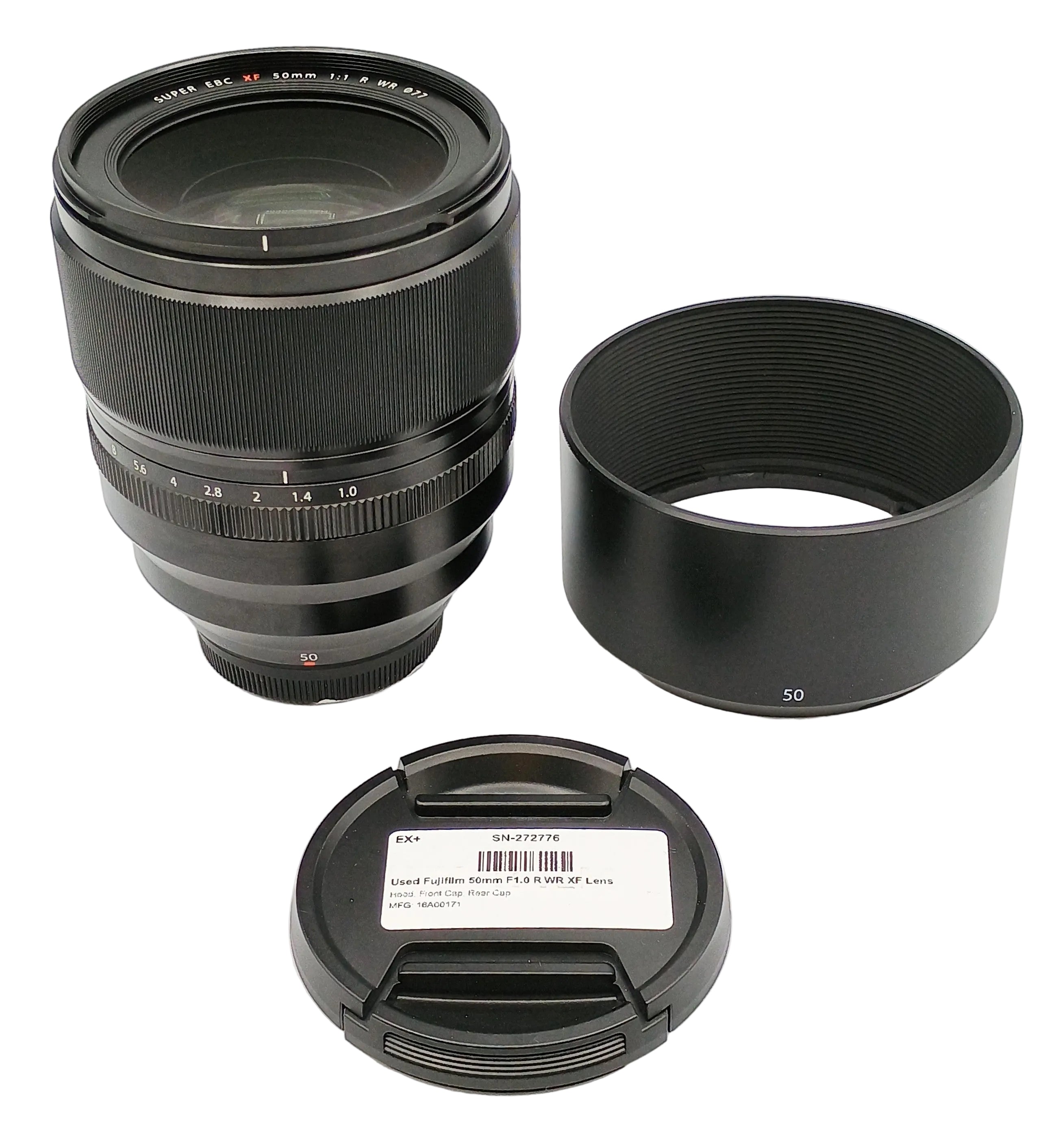 Used Fujifilm 50mm F1.0 R WR XF Lens