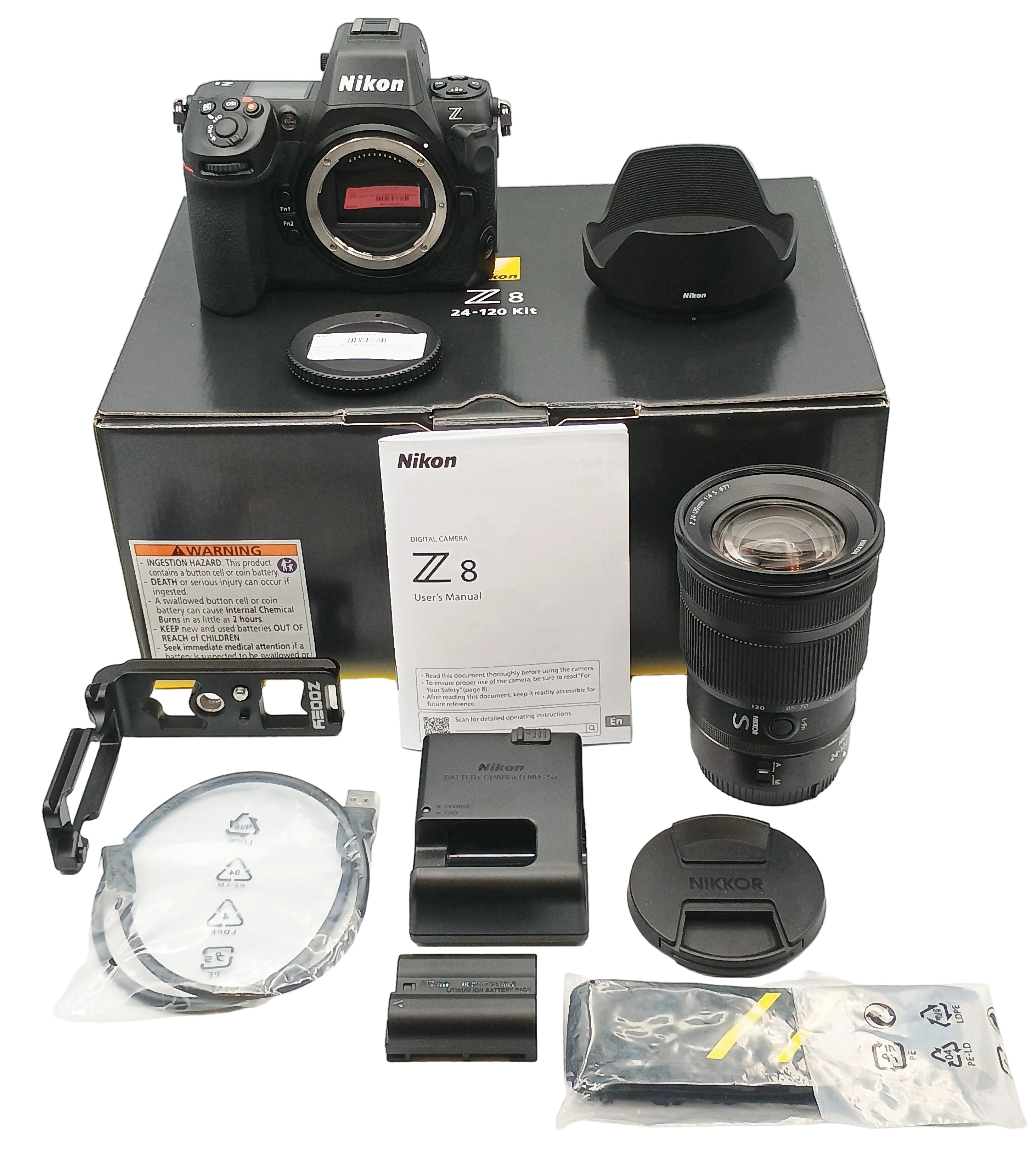 Used Nikon Z8 w/ NIKKOR Z 24-120mm F4 S Lens