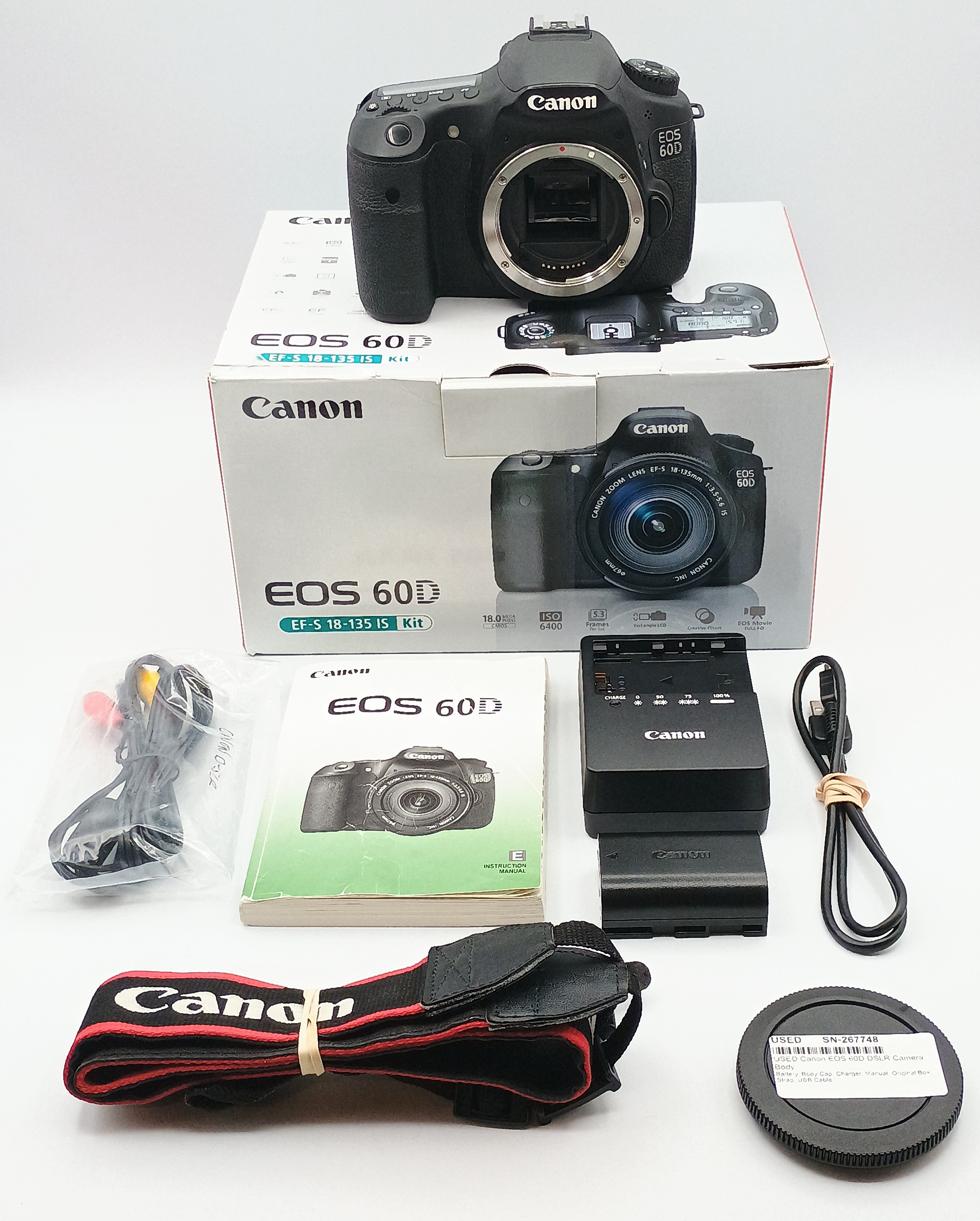 USED Canon EOS 60D DSLR Camera Body