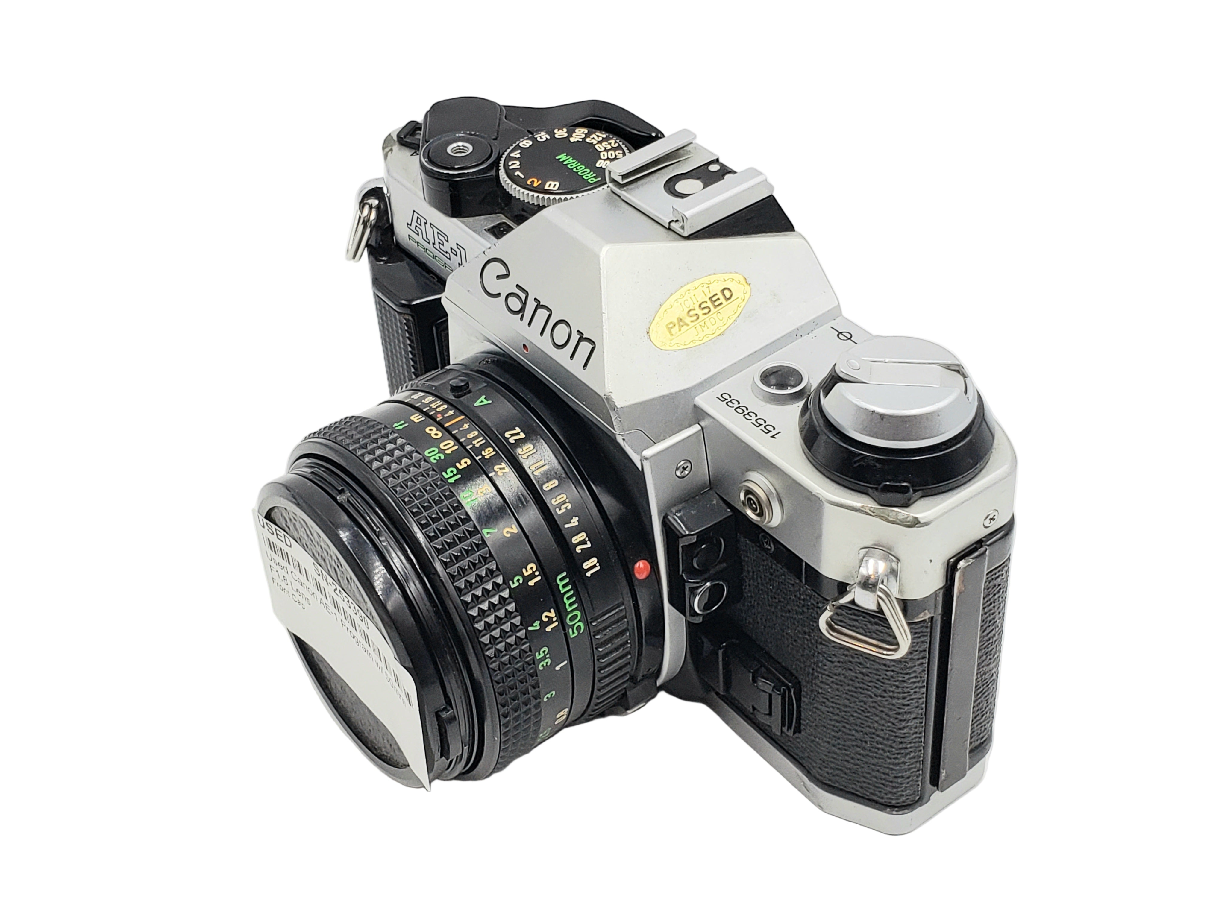 Used Canon AE-1 Program w/ 50mm F1.8 Lens