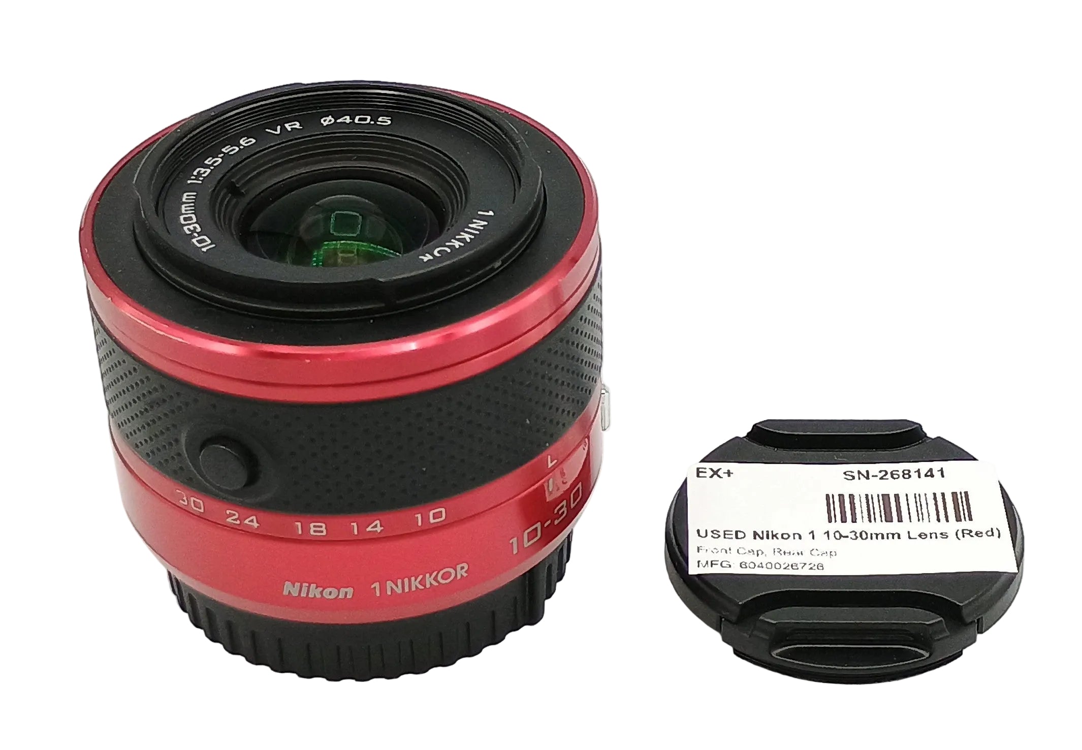 USED Nikon 1 10-30mm Lens (Red)