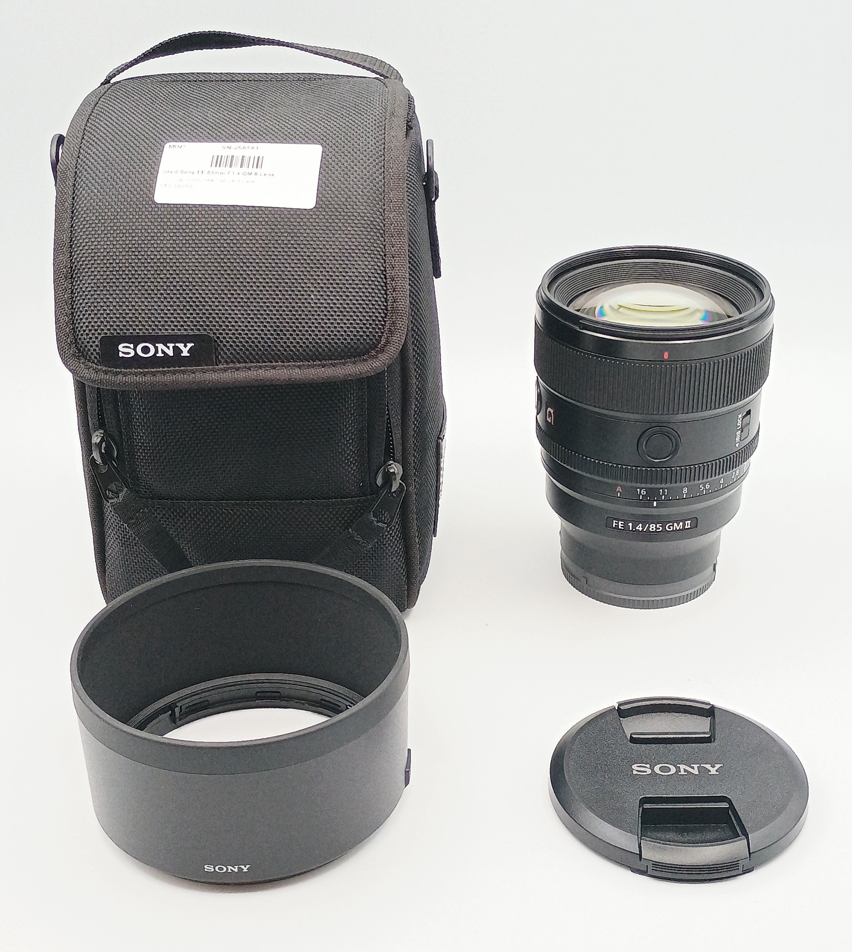 Used Sony FE 85mm F1.4 GM II Lens