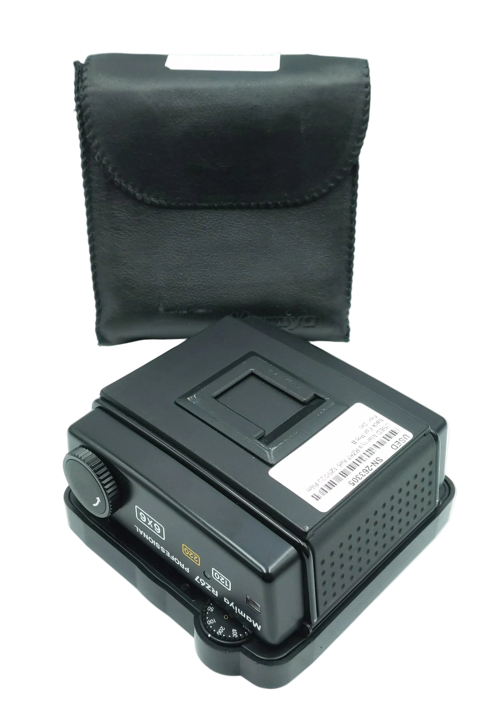 USED Mamiya RZ67 6x6 120/220 Film back For Pro II