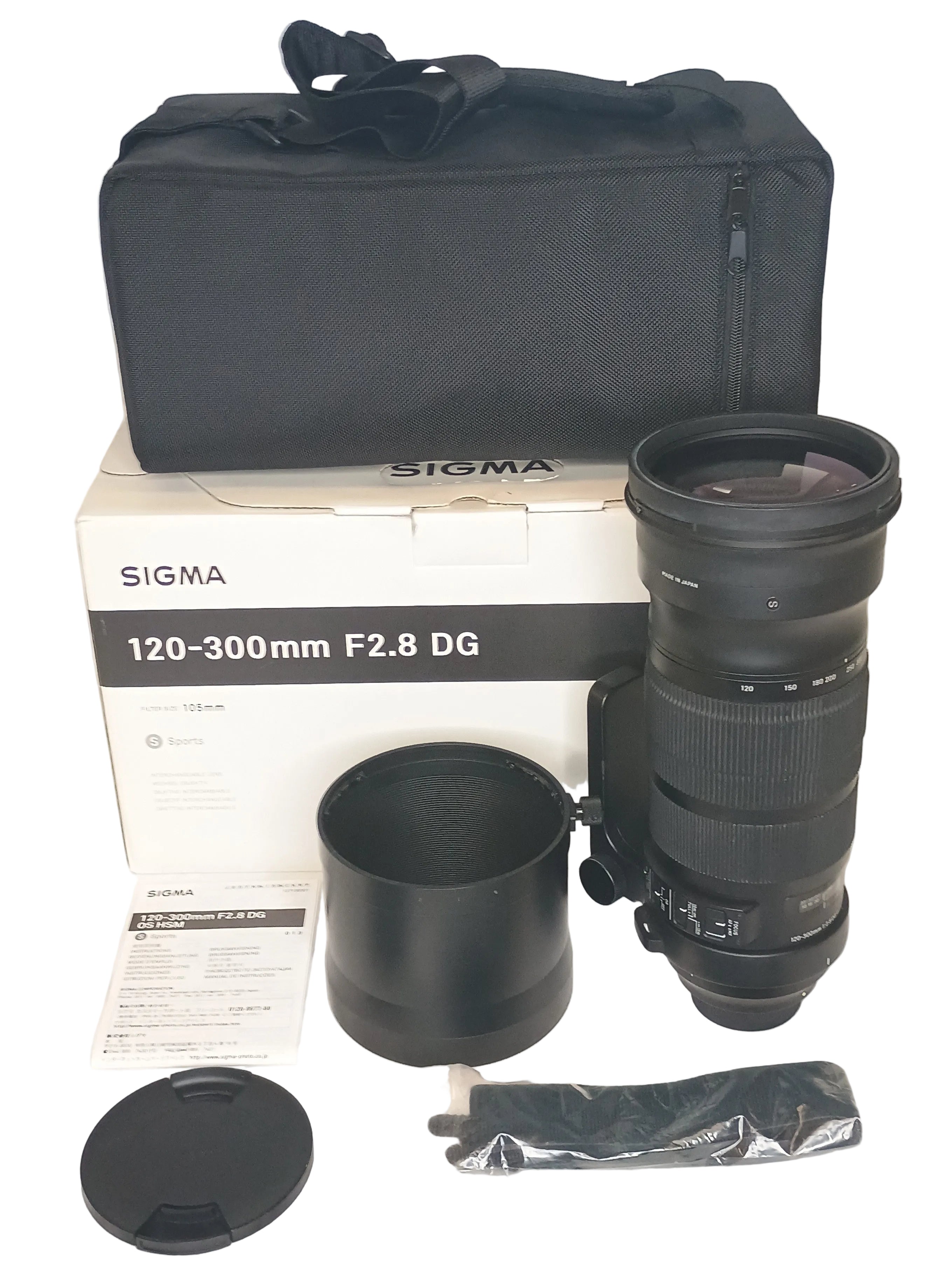 USED Sigma 120-300mm F2.8 DG OS HSM Lens for Nikon