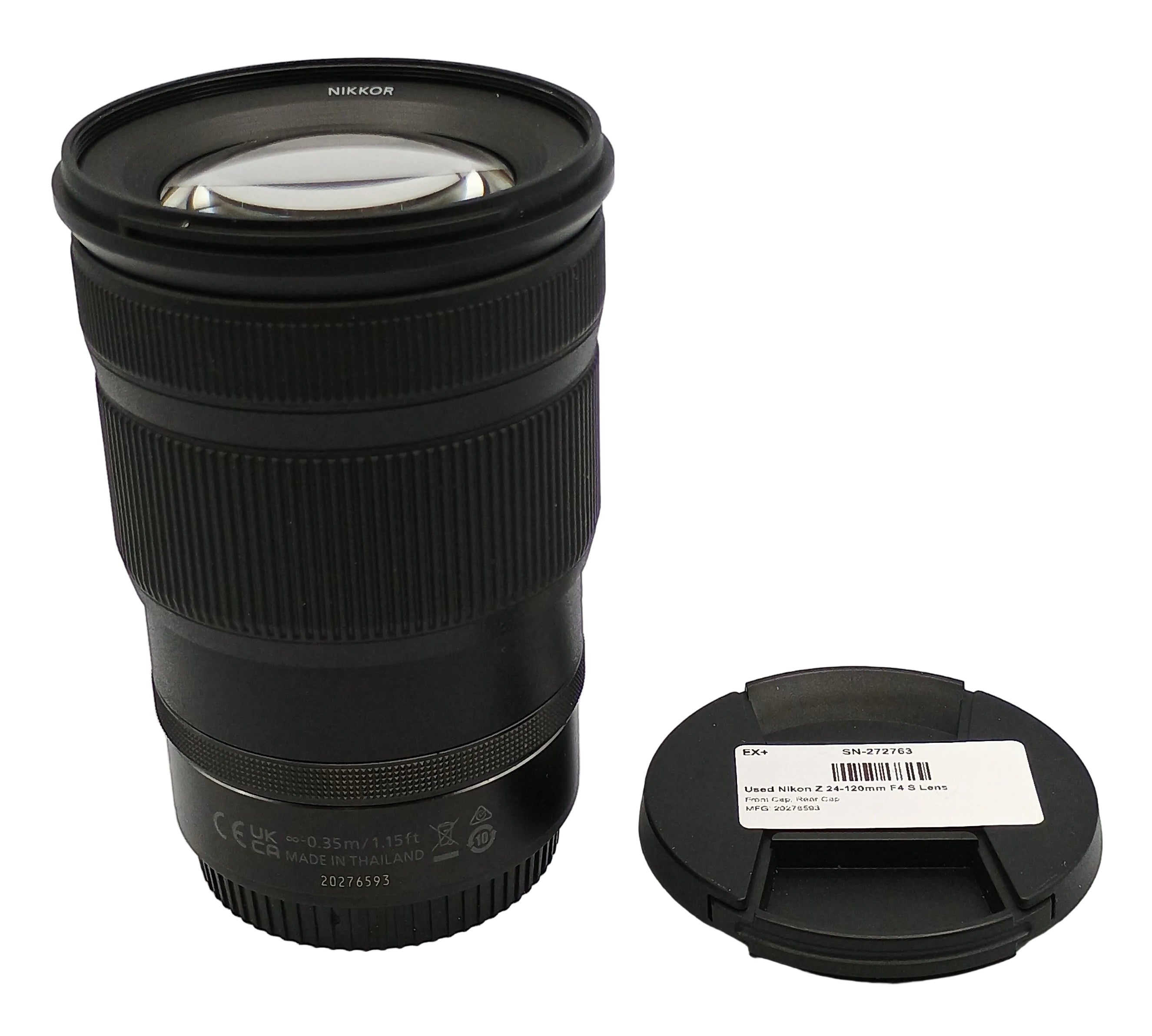 Used Nikon Z 24-120mm F4 S Lens