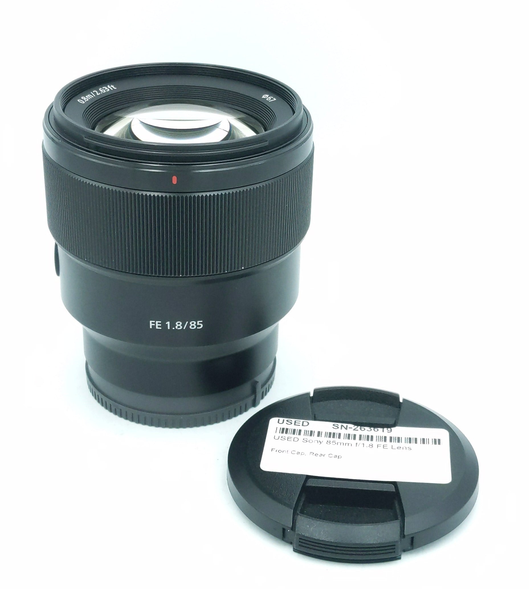 USED Sony 85mm f/1.8 FE Lens