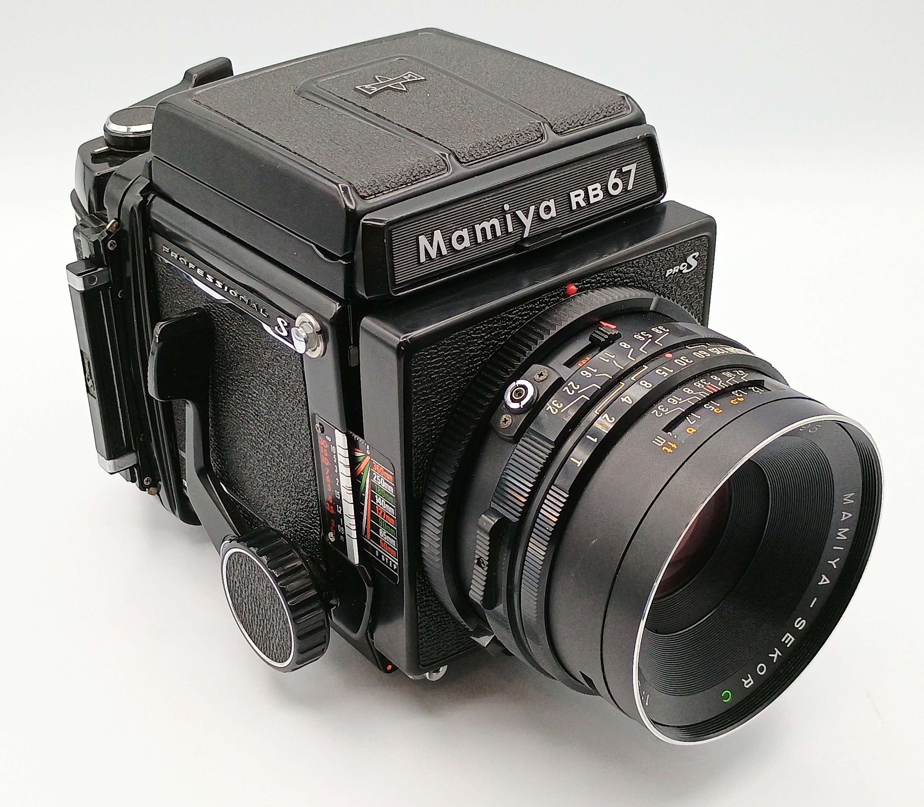 Used Mamiya RB67 Medium Format Film Camera + 127mm F3.8 Lens