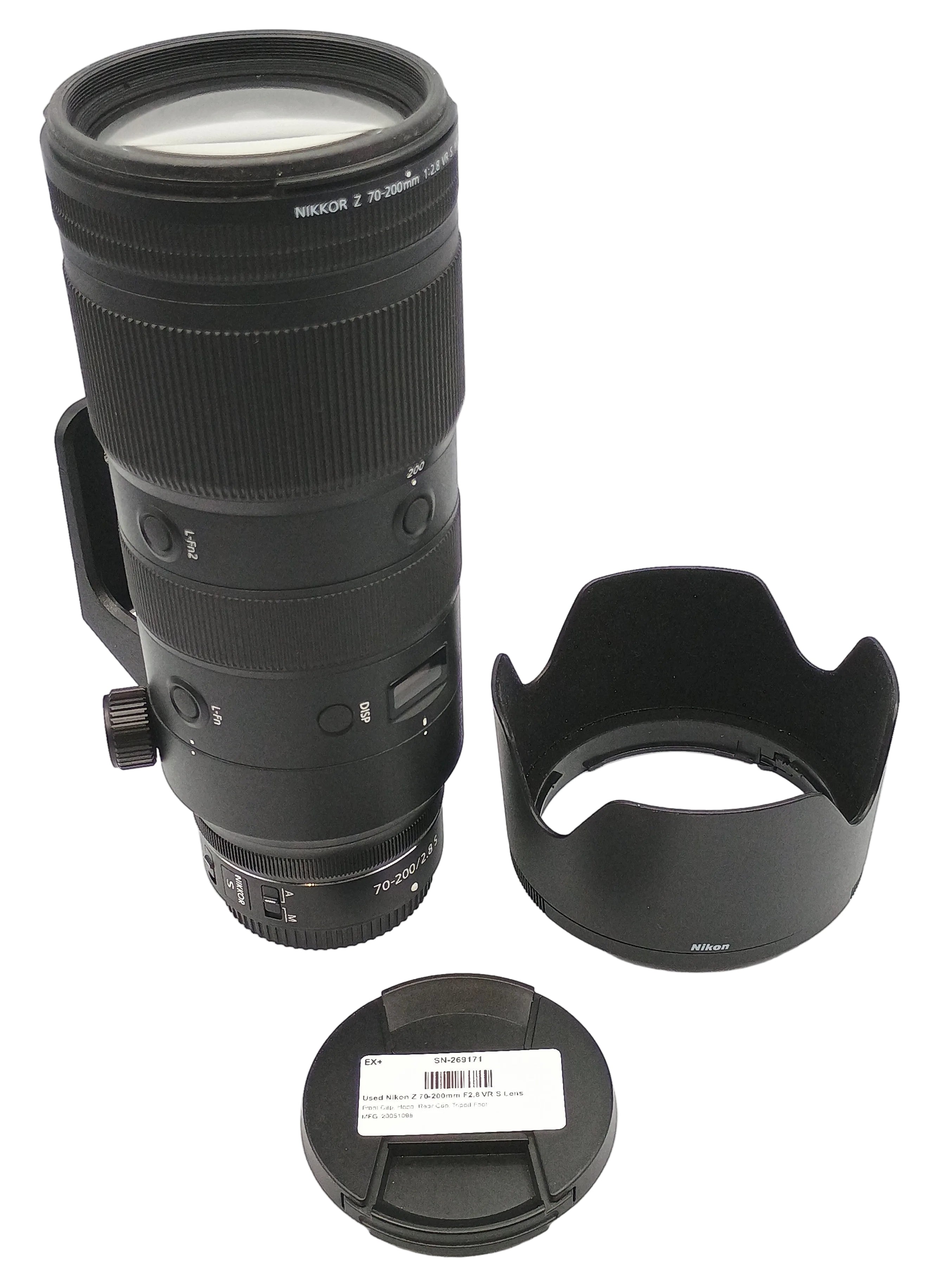 Used Nikon Z 70-200mm F2.8 VR S Lens