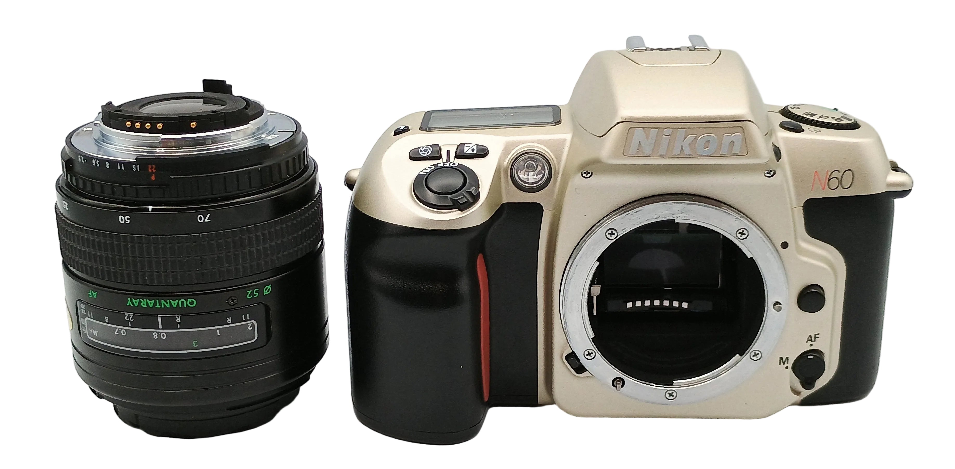 USED Nikon N60 Film SLR W/ Quantaray 28-70mm Lens