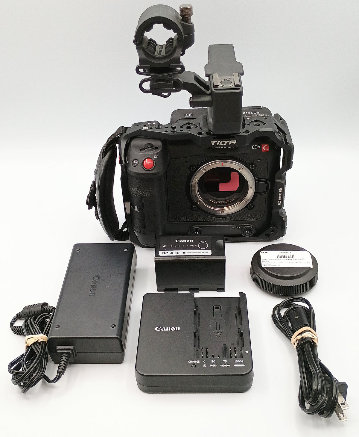 Used Canon EOS C70 Cinema Camera (RF Mount)
