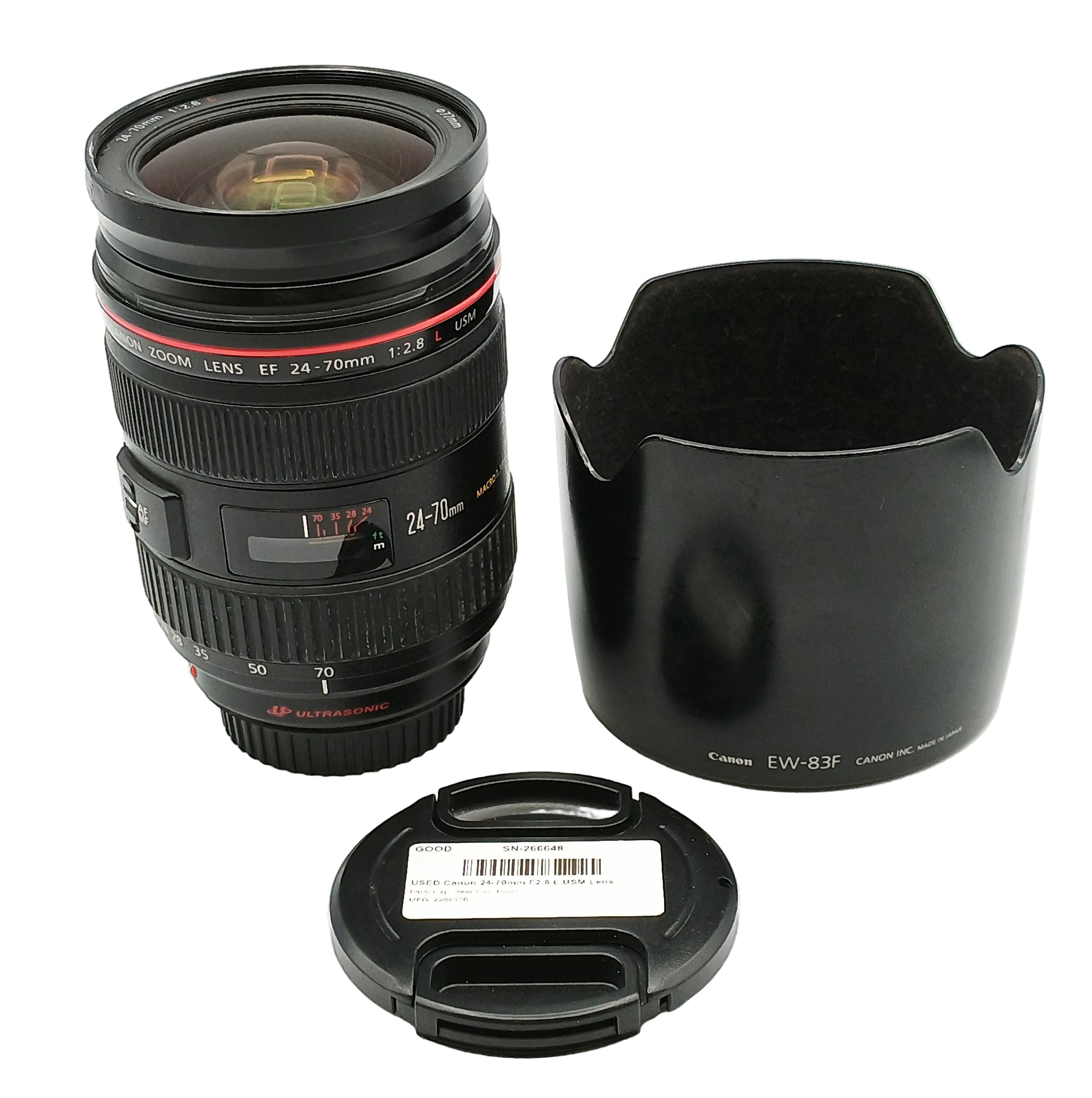USED Canon 24-70mm F2.8 L USM Lens