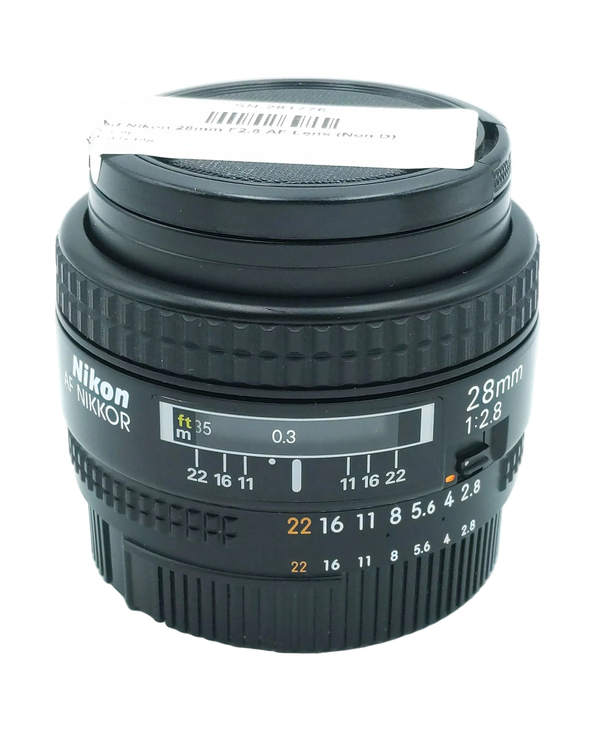 Used Nikon 28mm F2.8 AF Lens (Non D)