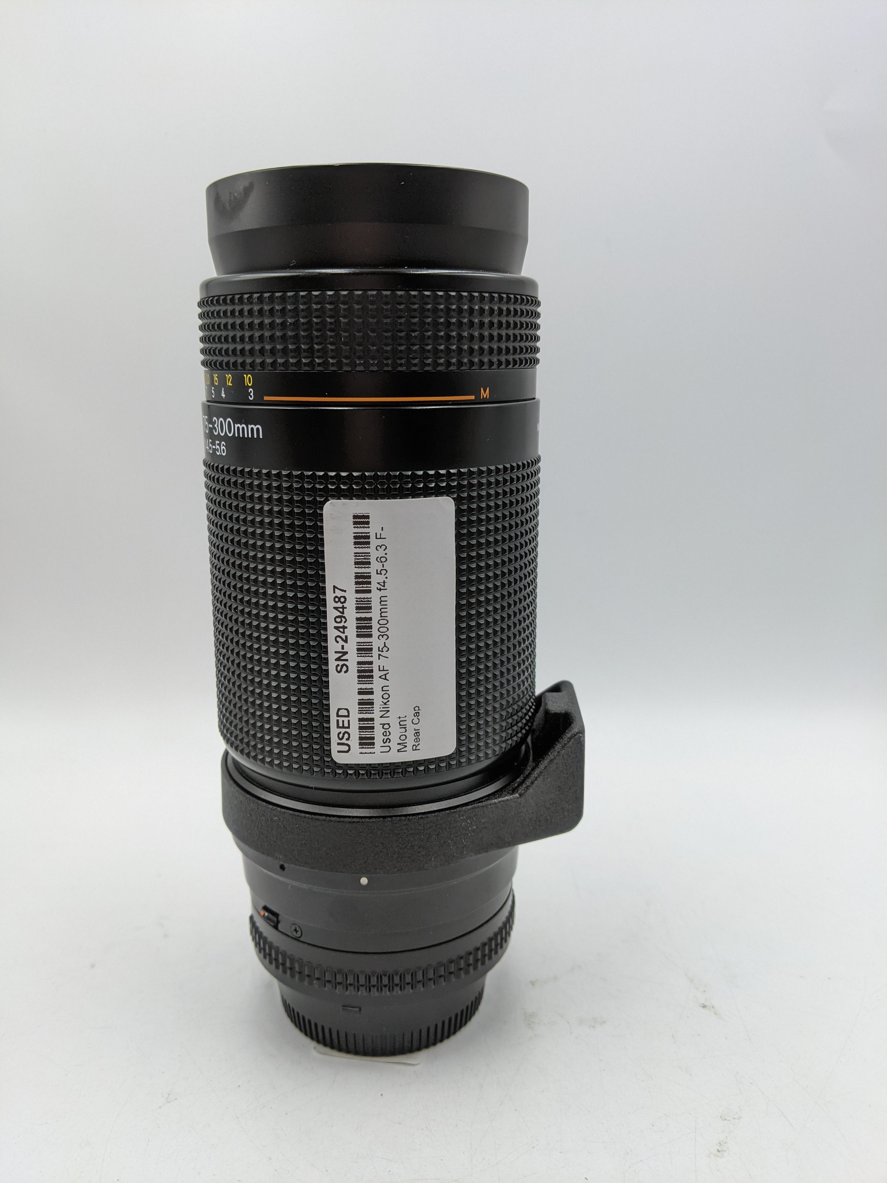 Used Nikon 75-300mm f4.5-6.3 AF (F-Mount)