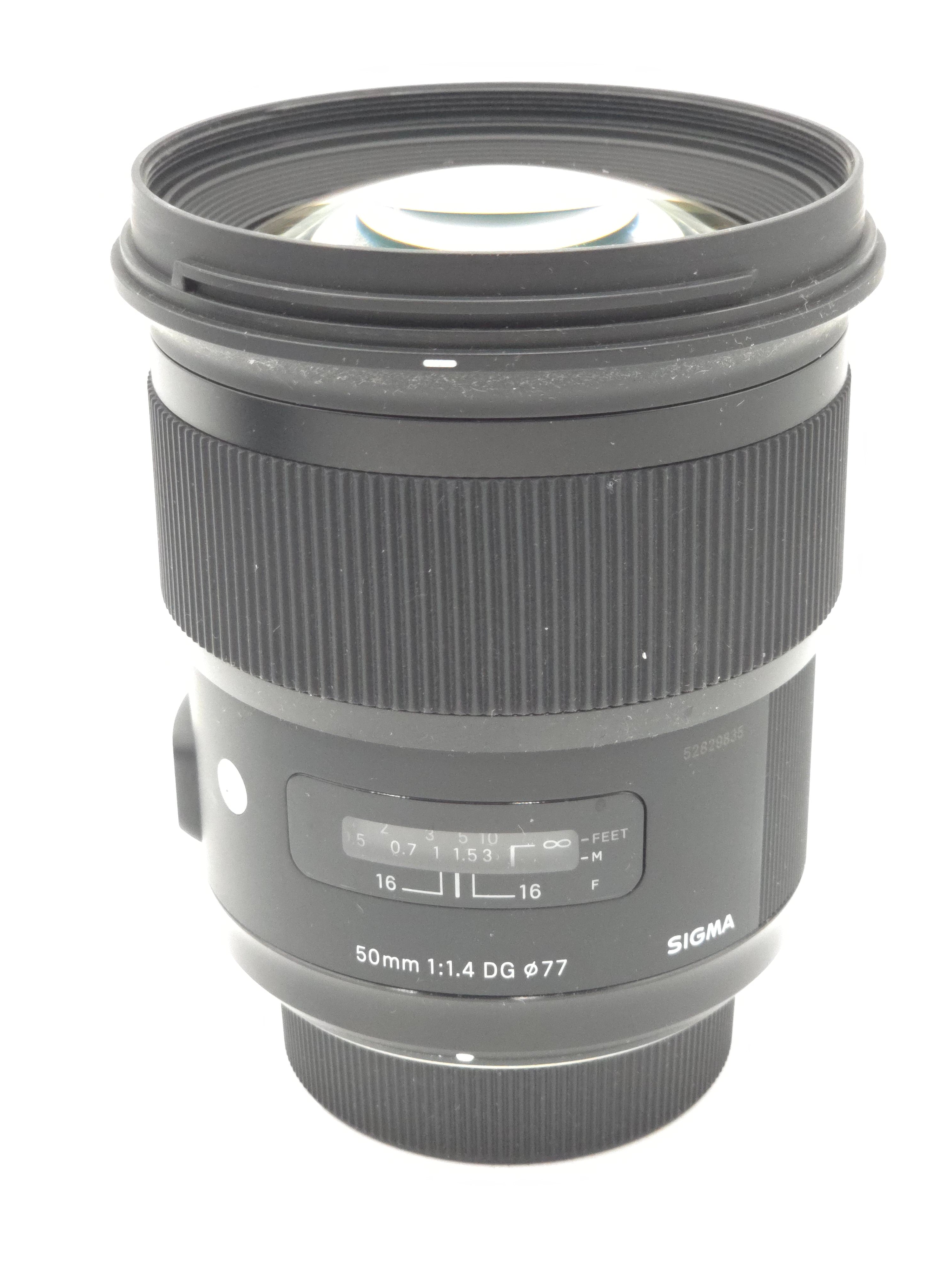 USED Sigma 50mm 1.4 ART DG HSM for Nikon F