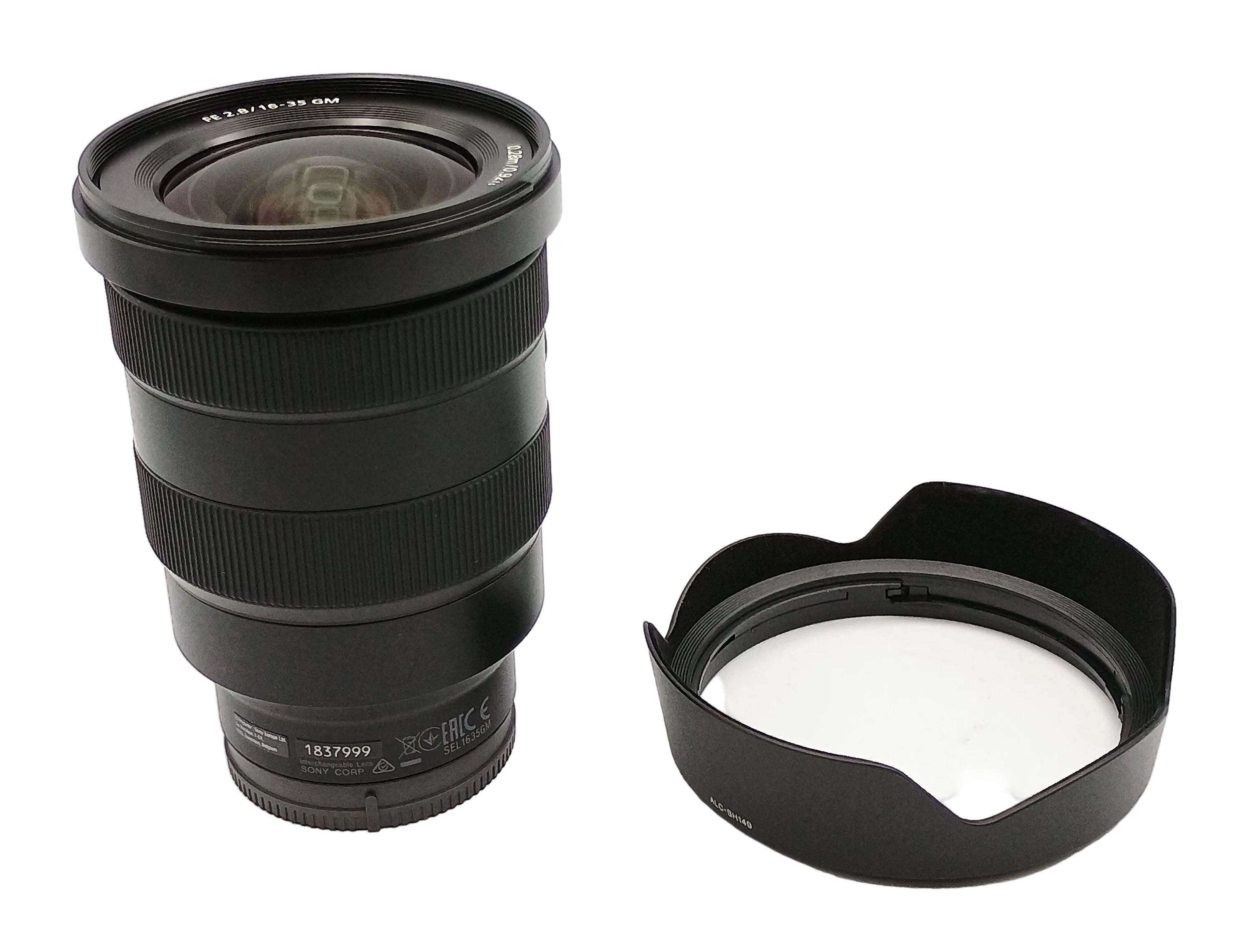 USED Sony FE 16-35mm f2.8 GM Lens