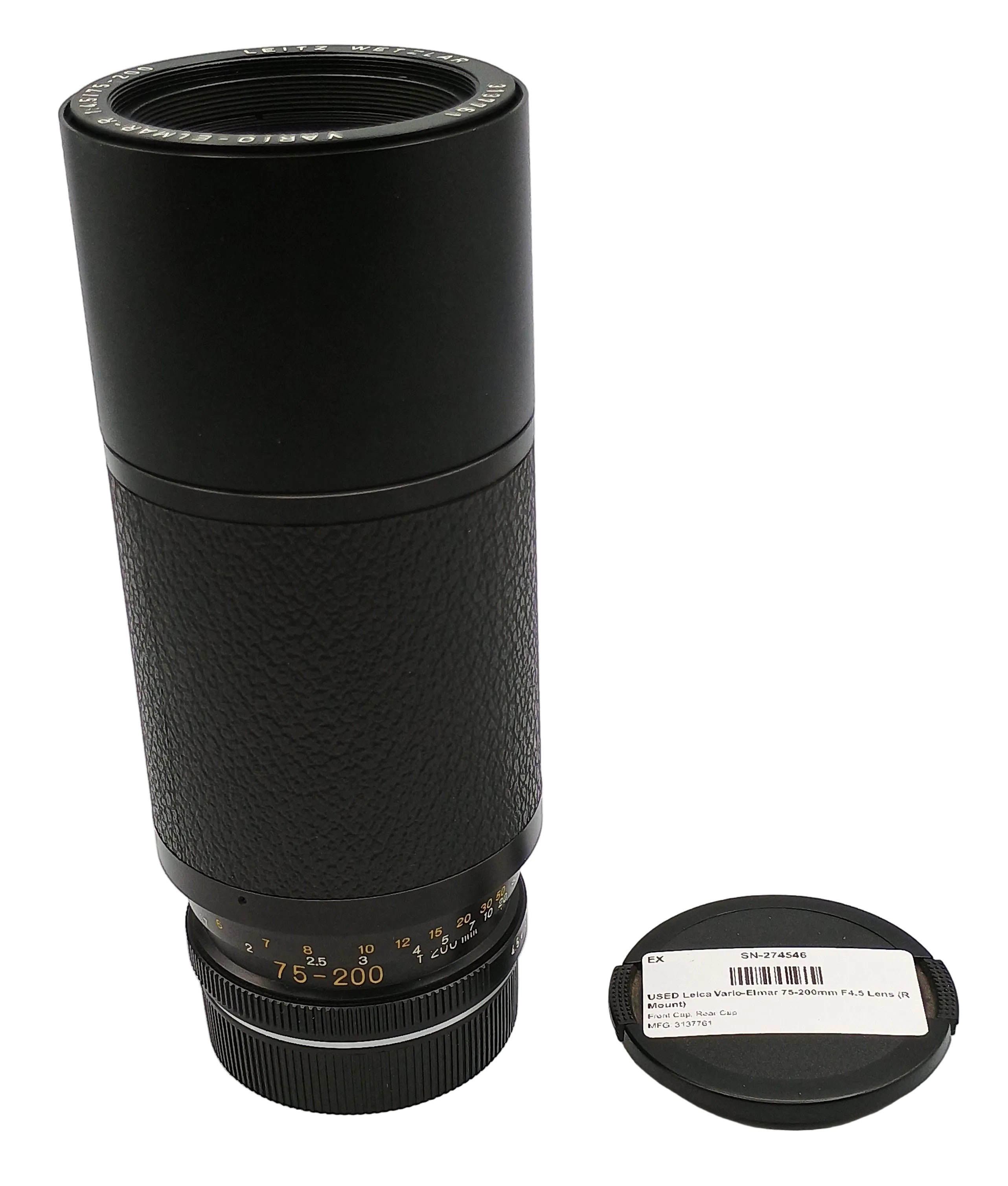 USED Leica Vario-Elmar 75-200mm F4.5 Lens (R Mount)