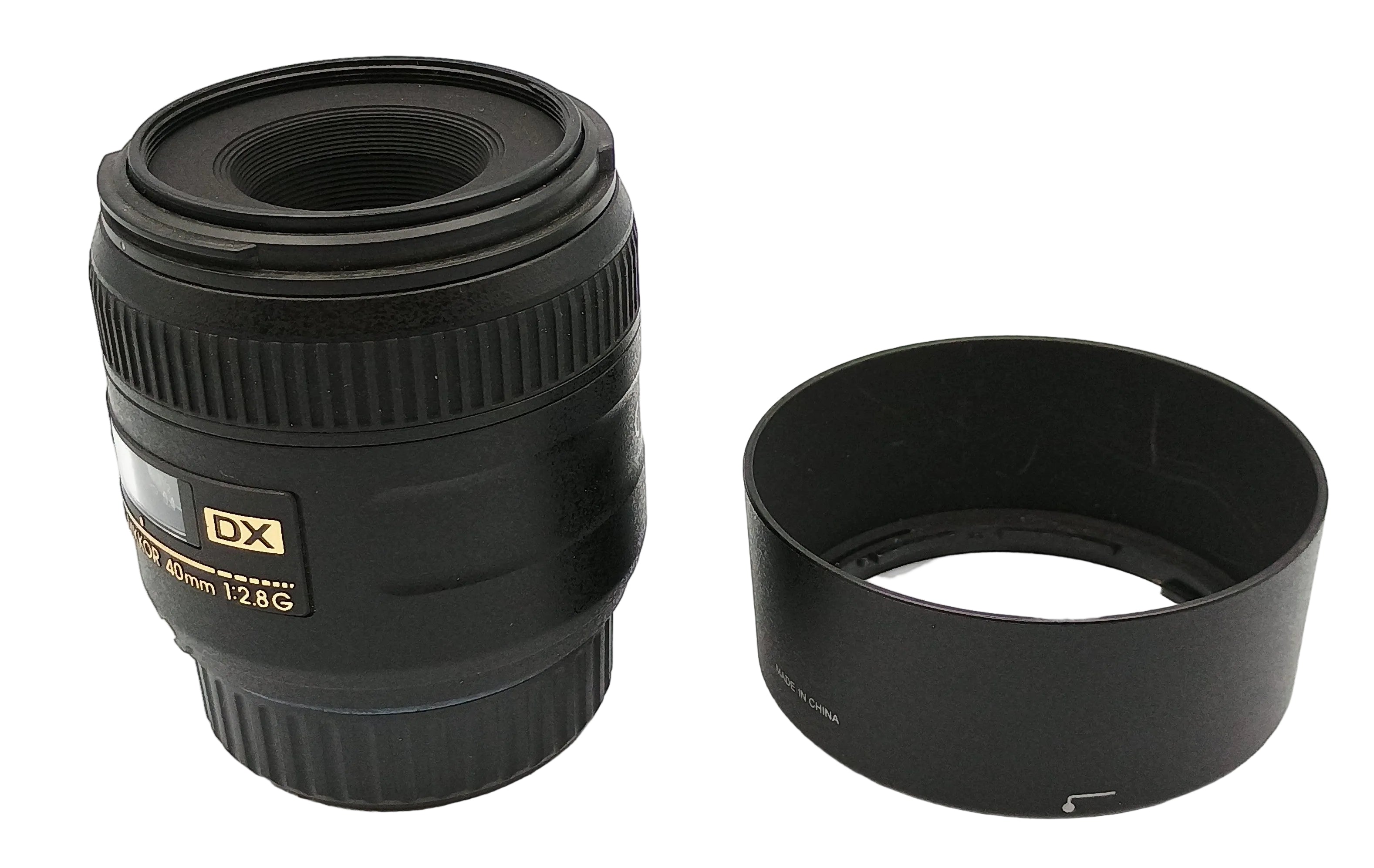 USED Nikon 40mm F2.8 G Micro DX Lens