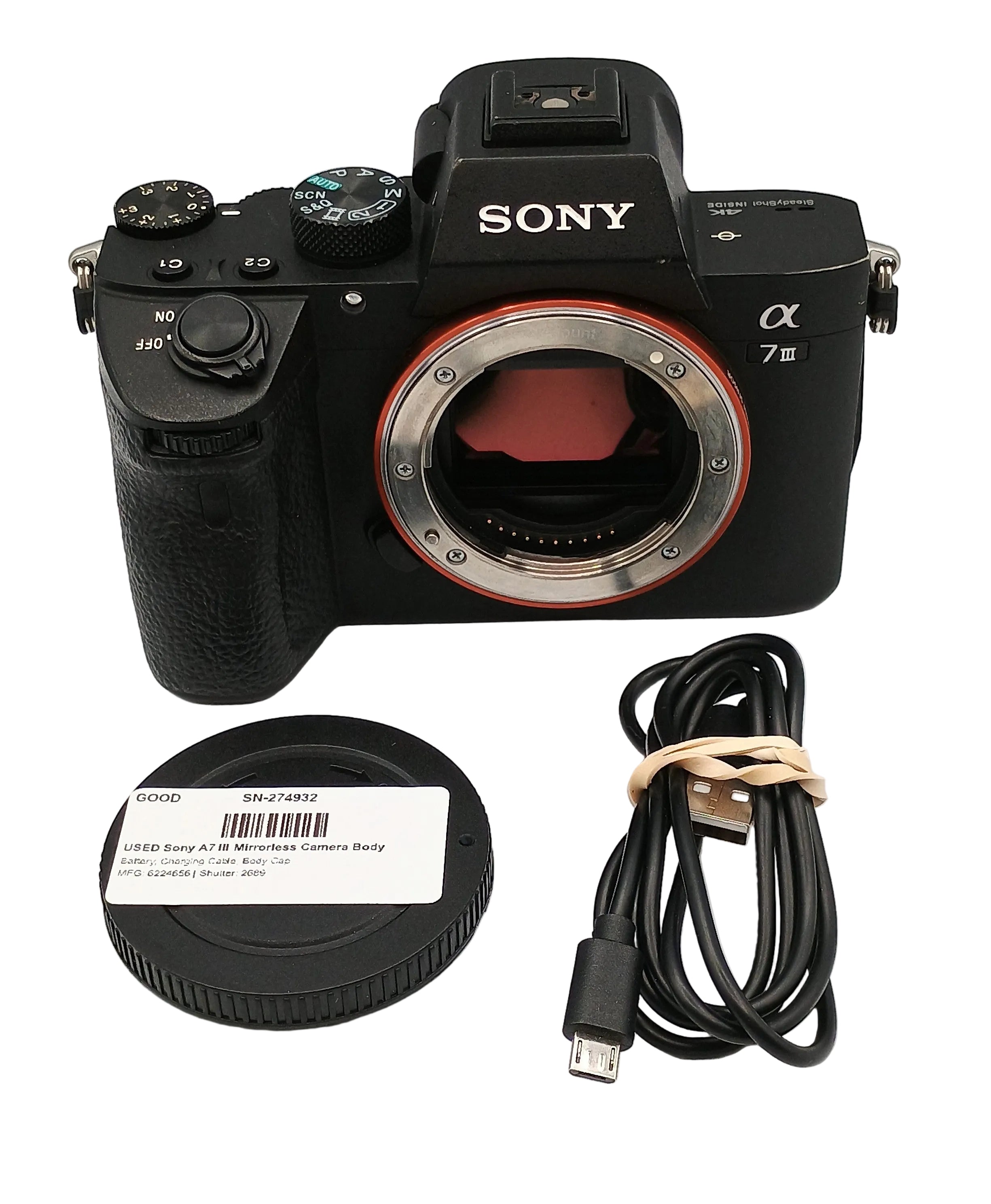 USED Sony A7 III Mirrorless Camera Body