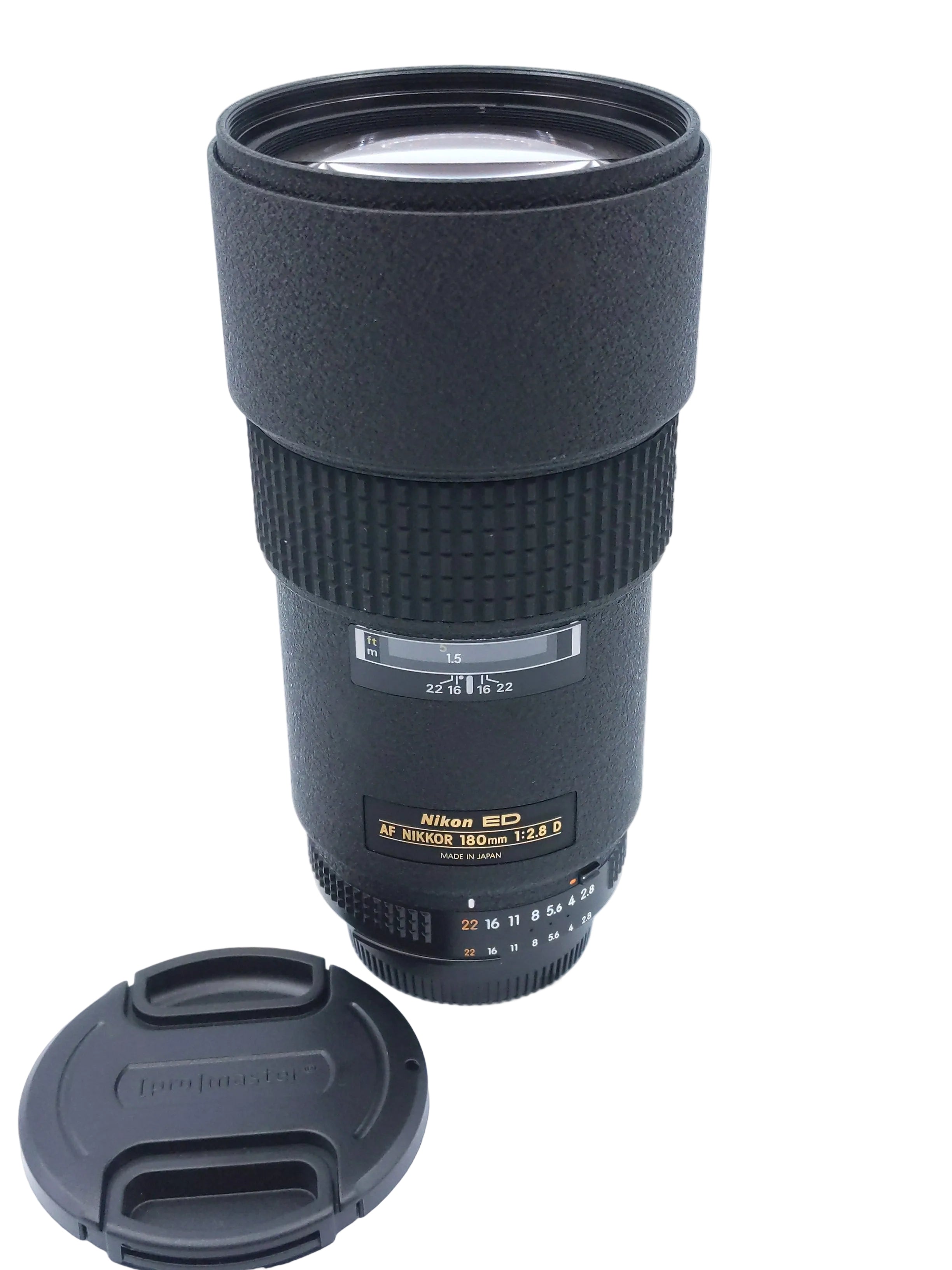 Used Nikon 180mm f2.8D AF Nikkor ED Lens