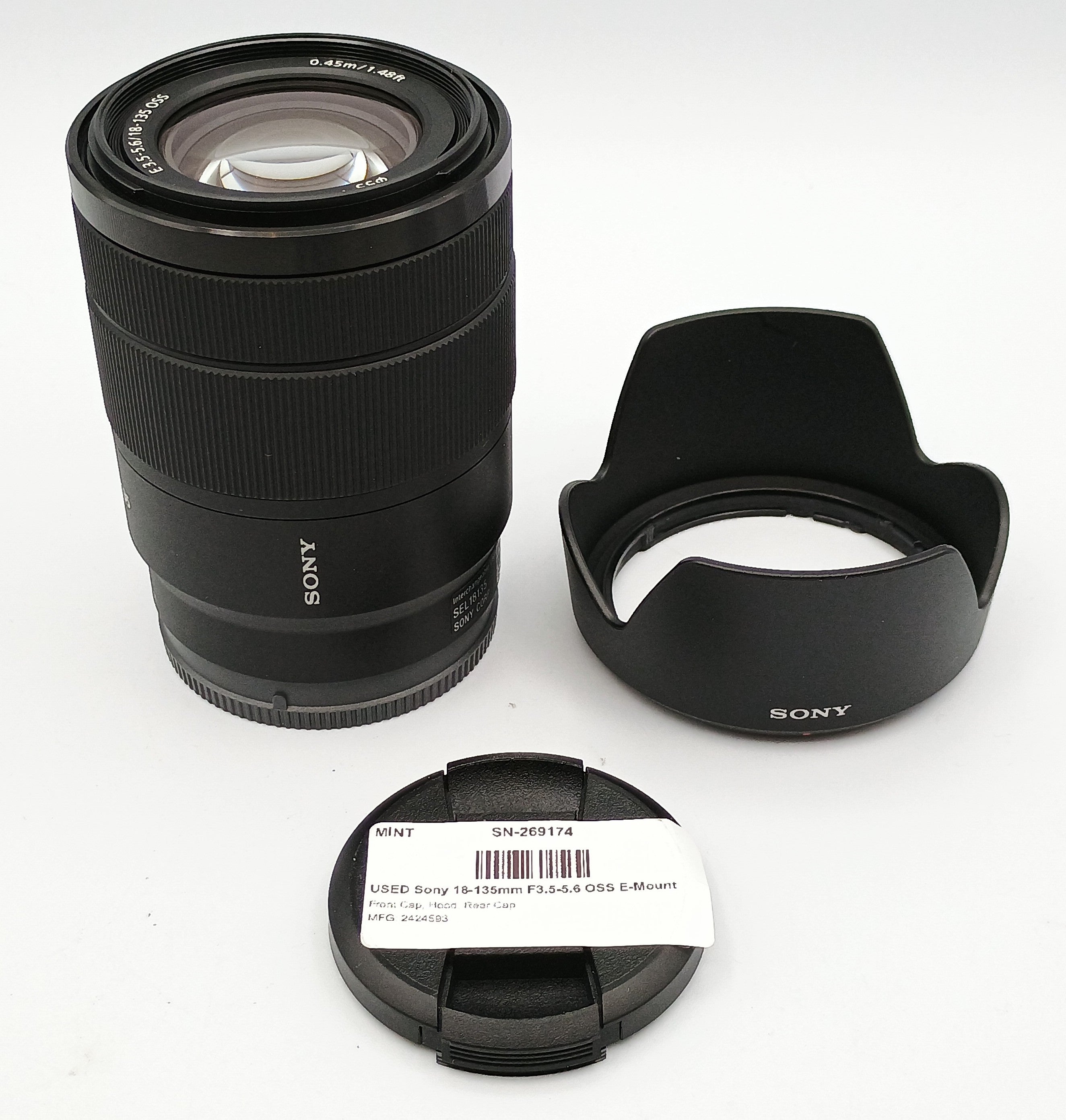 USED Sony 18-135mm F3.5-5.6 OSS E-Mount