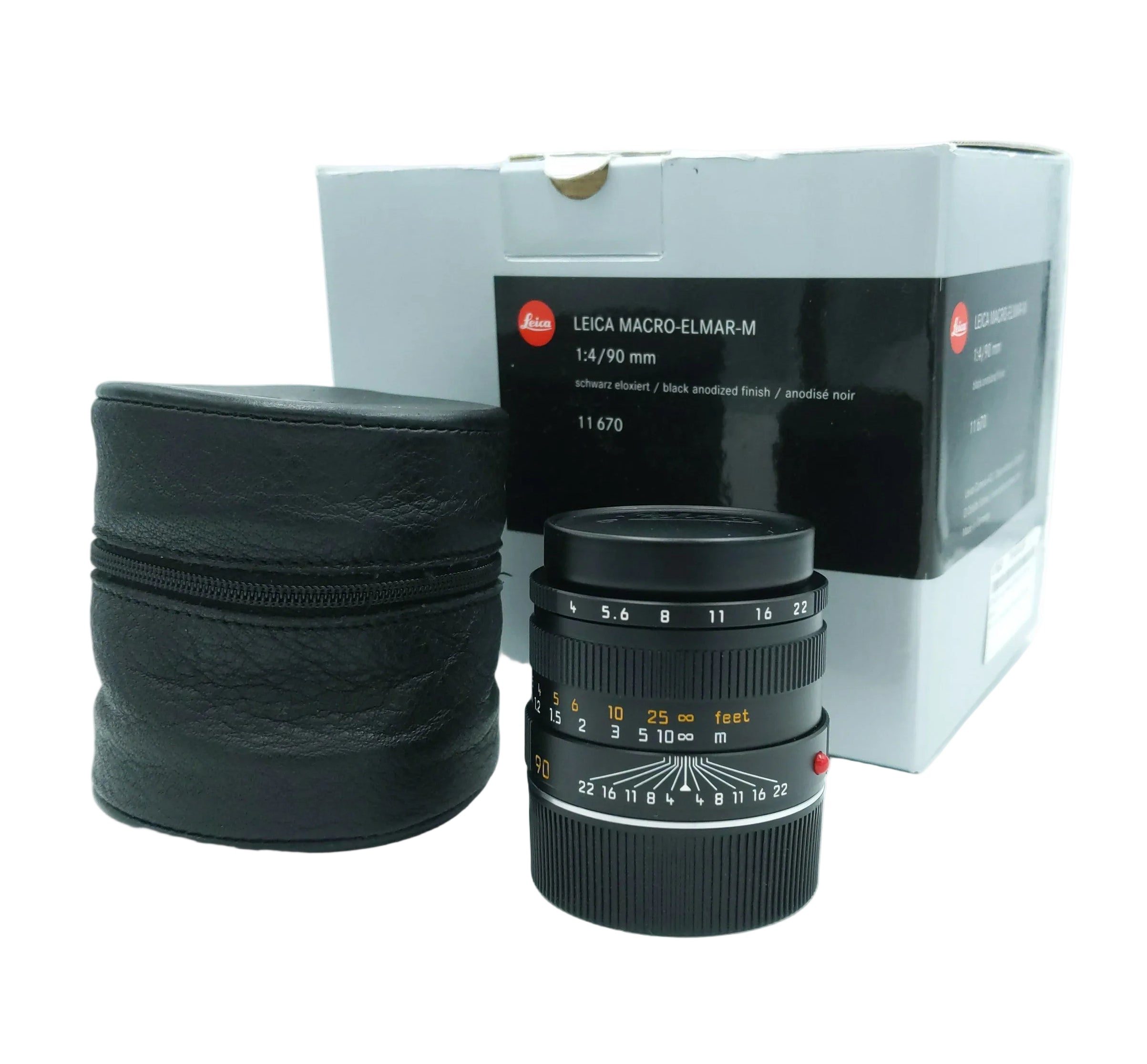 USED Leica Macro-Elmar-M 90mm F4 Lens