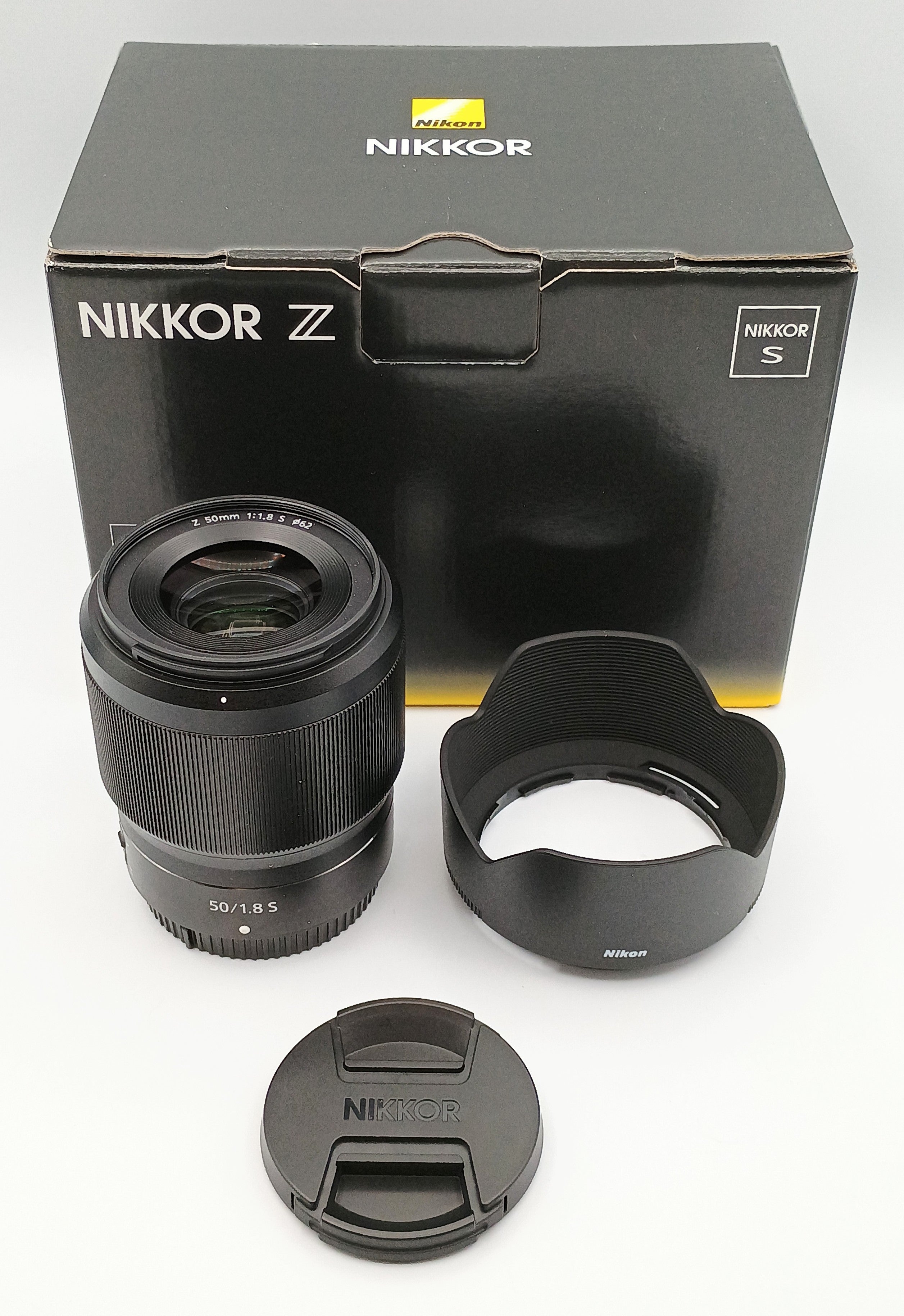 Used Nikon NIKKOR Z 50mm f1.8 S Lens