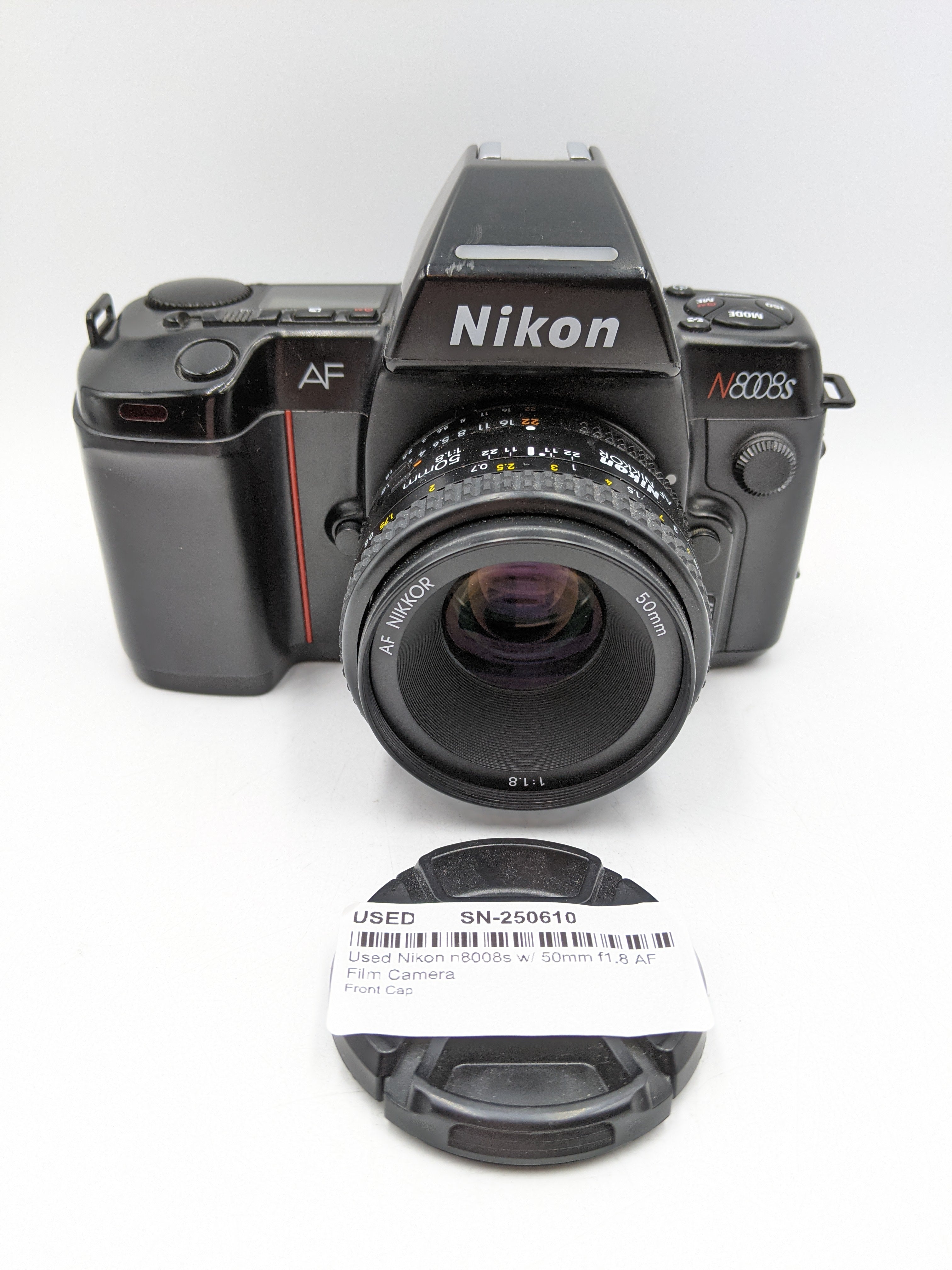 Used Nikon n8008s w/ 50mm f1.8 AF Film Camera
