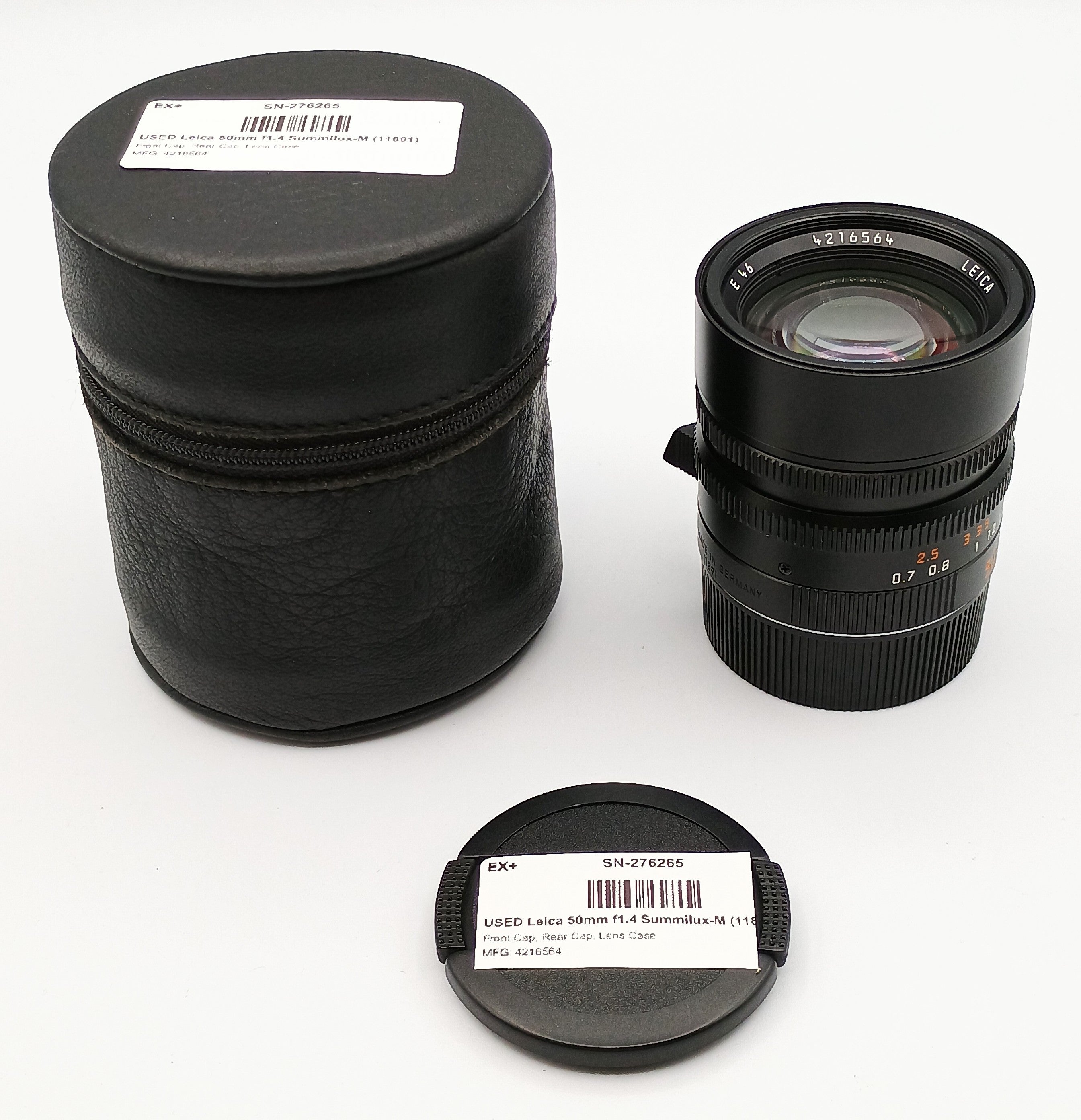 USED Leica 50mm f1.4 Summilux-M (11891)