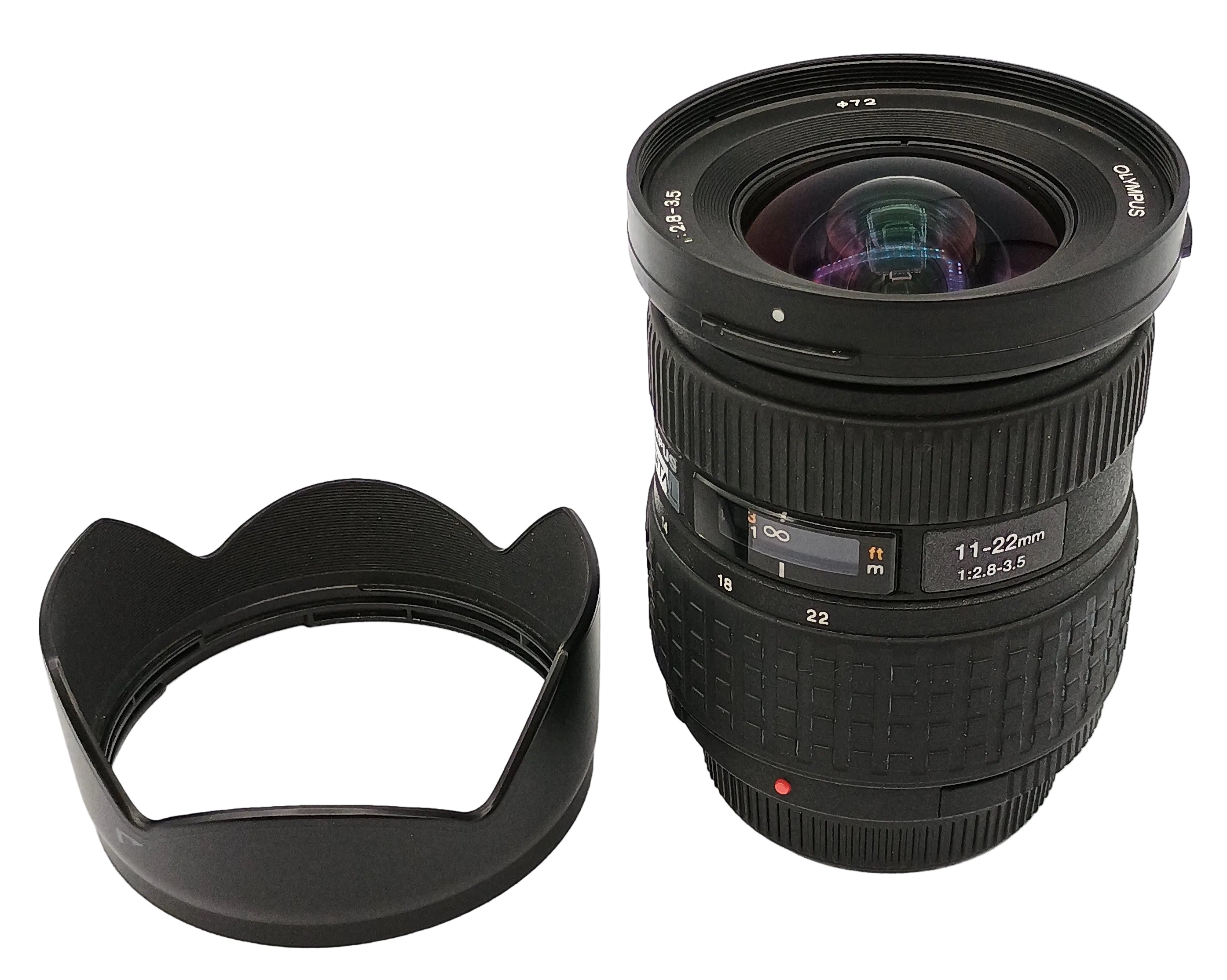 USED Olympus 11-22mm F2.8-3.5 4/3 Lens
