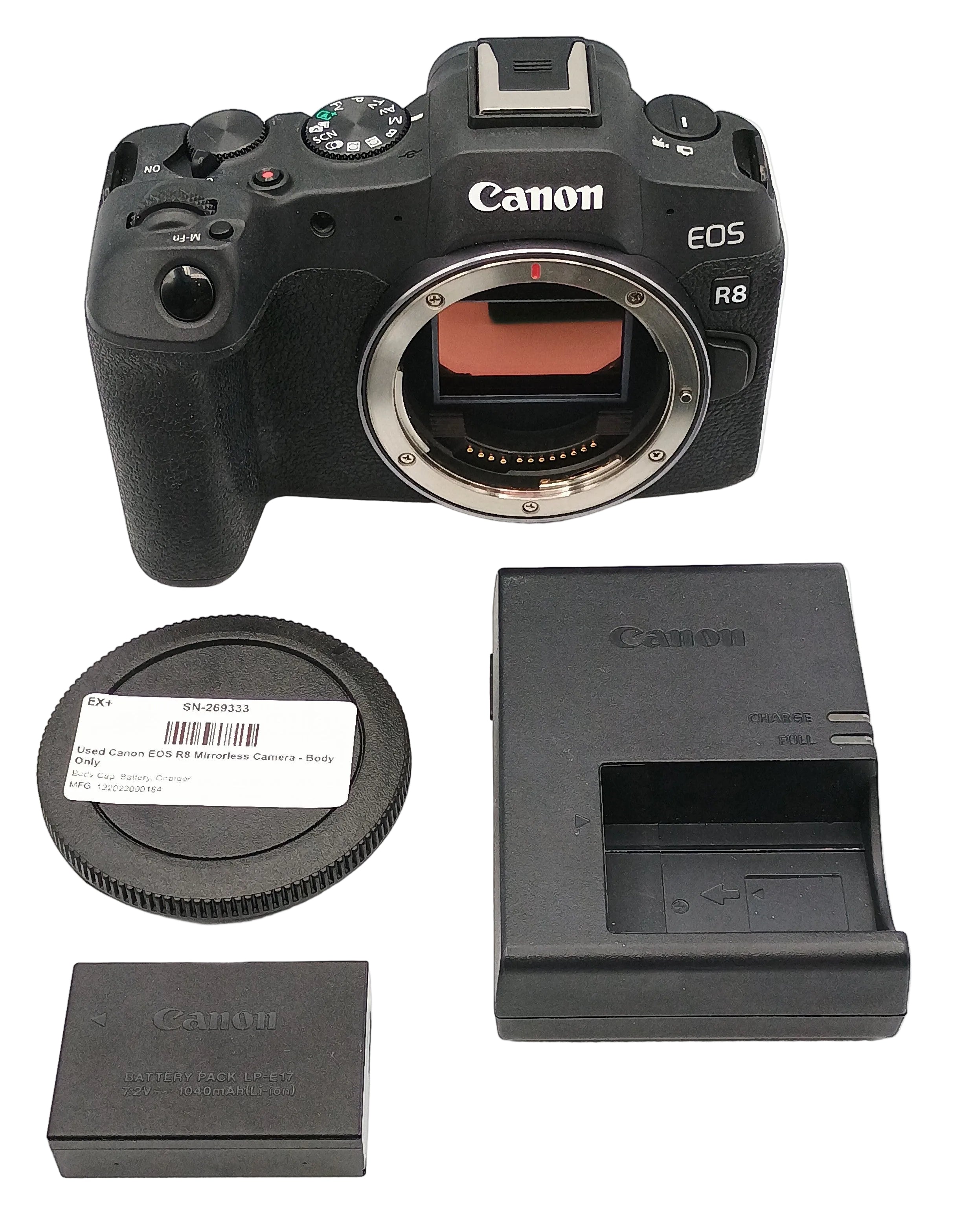 Used Canon EOS R8 Mirrorless Camera - Body Only