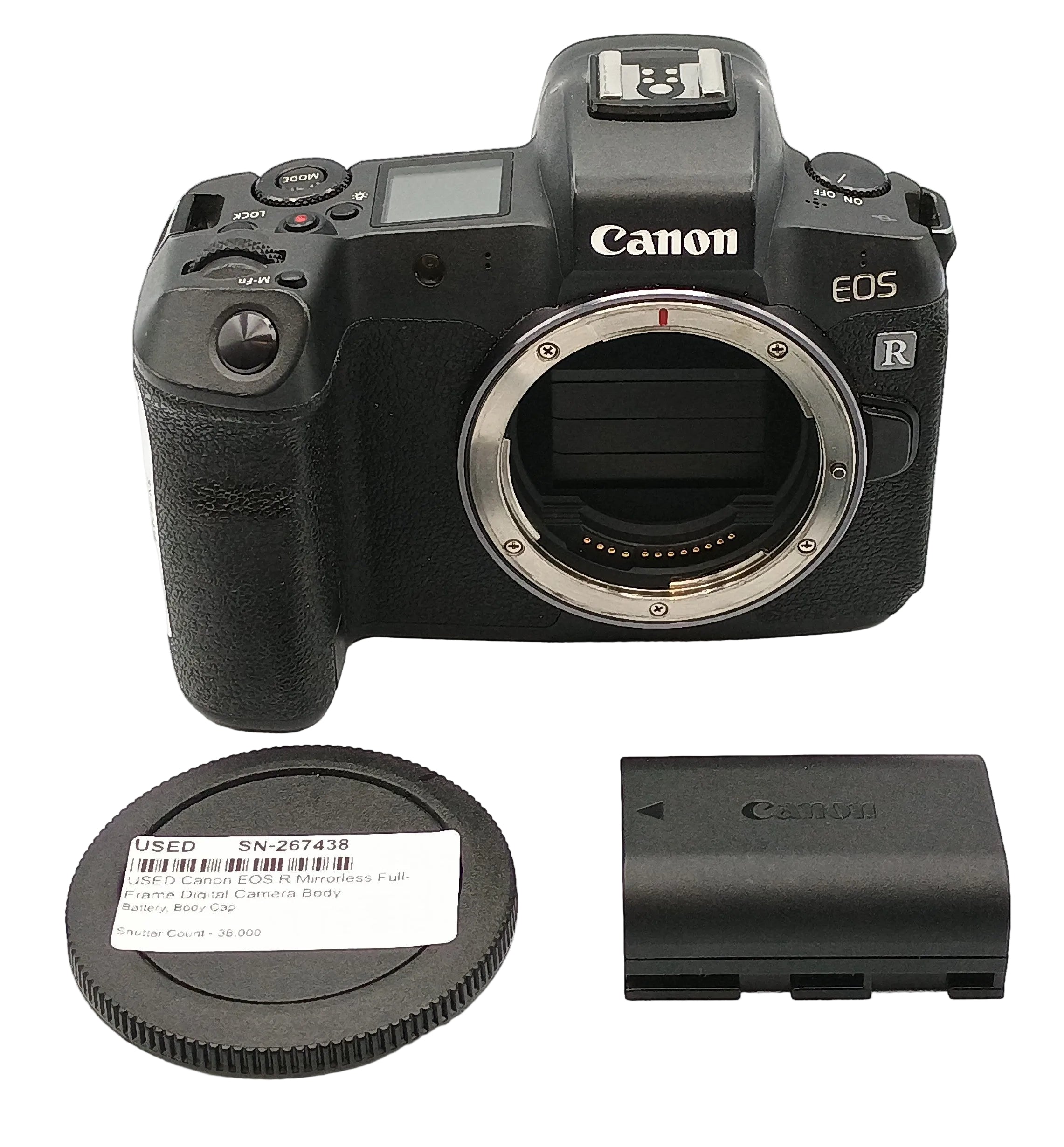 USED Canon EOS R Mirrorless Full-Frame Digital Camera Body