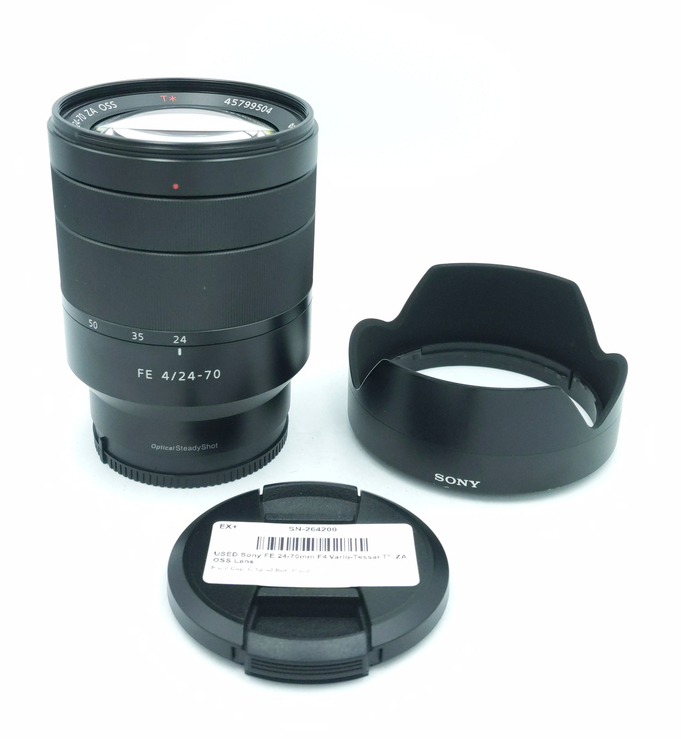 USED Sony FE 24-70mm F4 Vario-Tessar T* ZA OSS Lens
