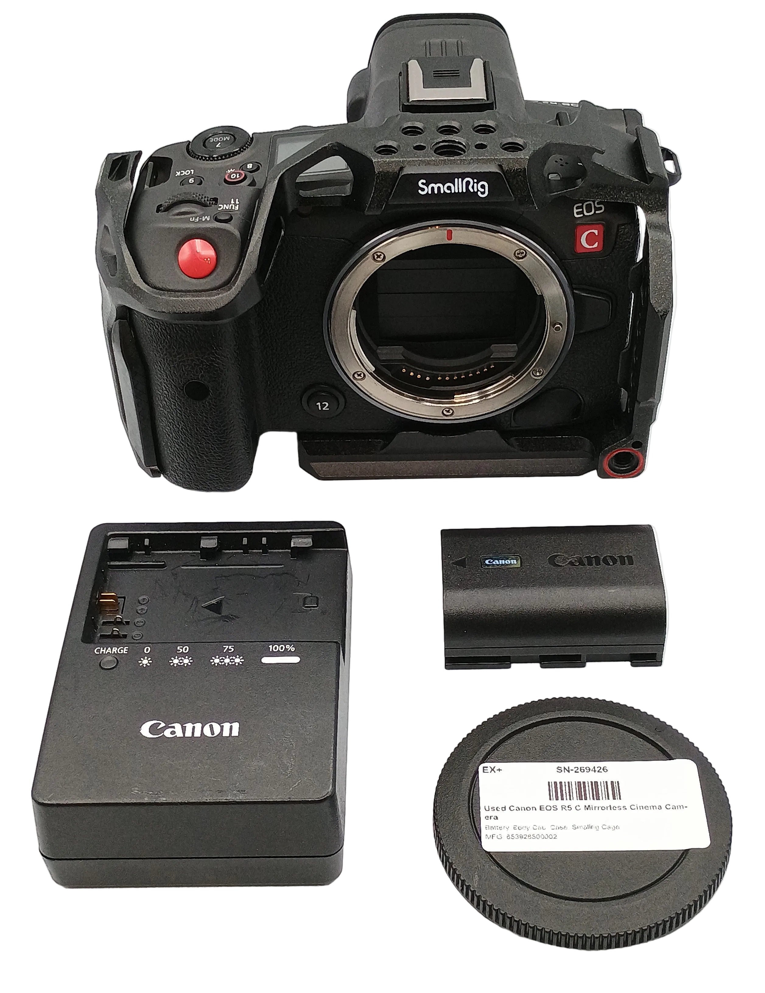 Used Canon EOS R5 C Mirrorless Cinema Camera