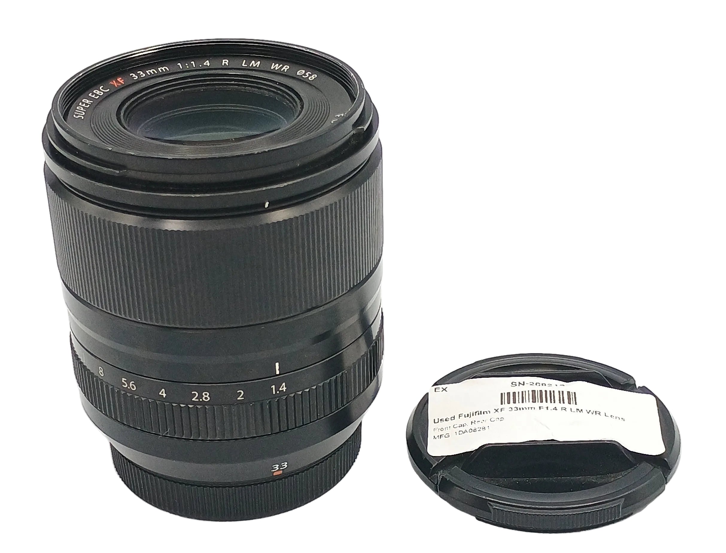 Used Fujifilm XF 33mm F1.4 R LM WR Lens